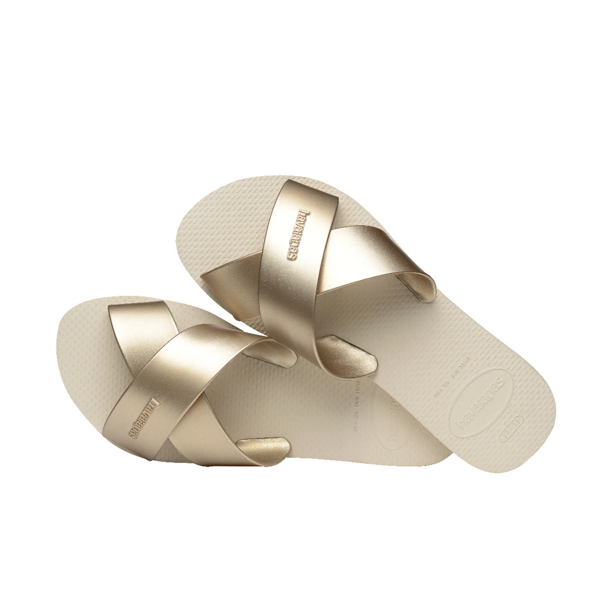Havaianas Aqua Metallic Beige - Image 4