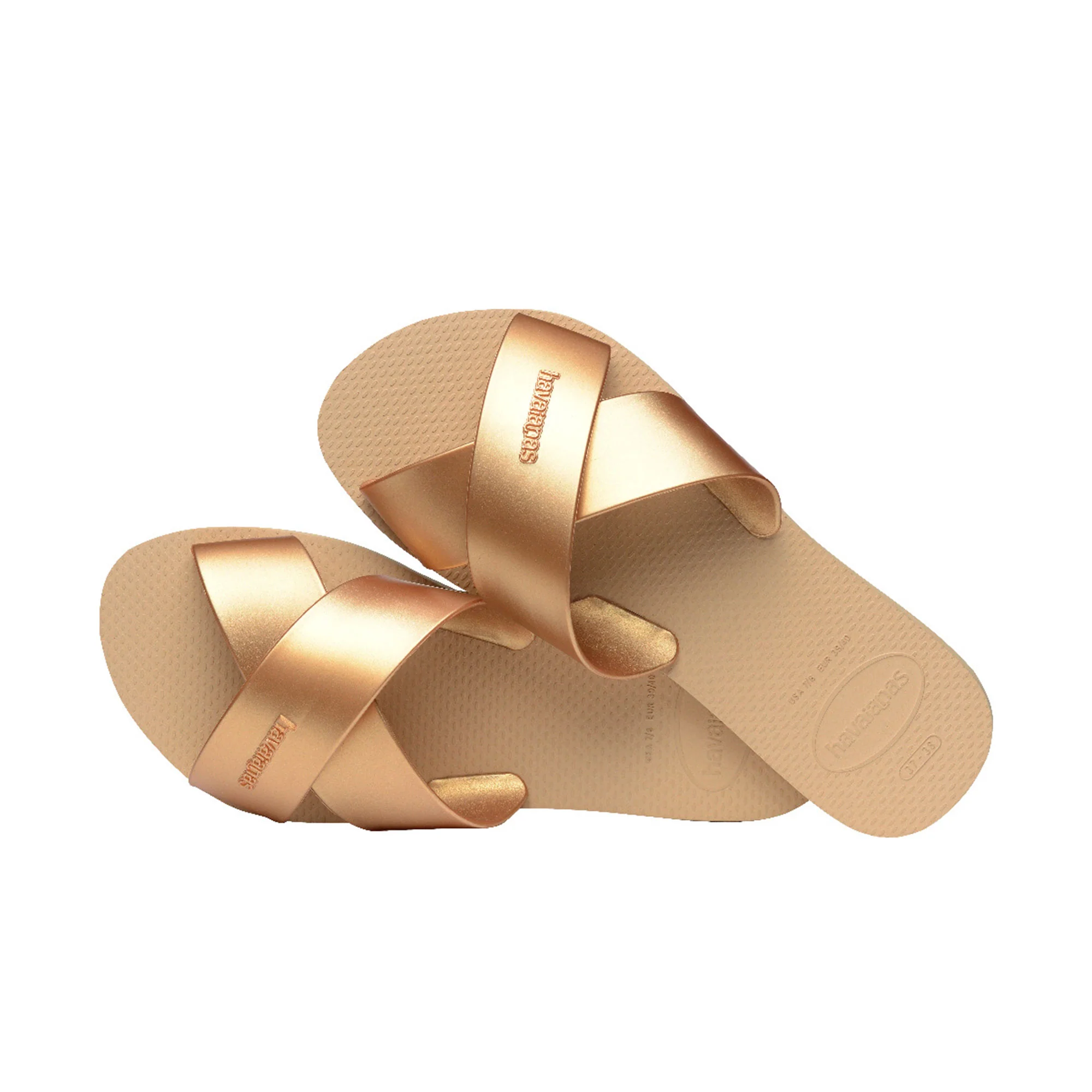 Havaianas Aqua Metallic Golden - Image 4