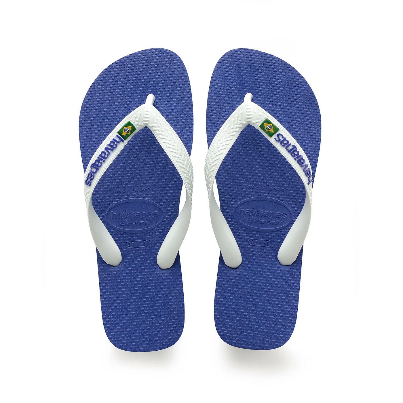 Havaianas Brasil Logo Marine Blue