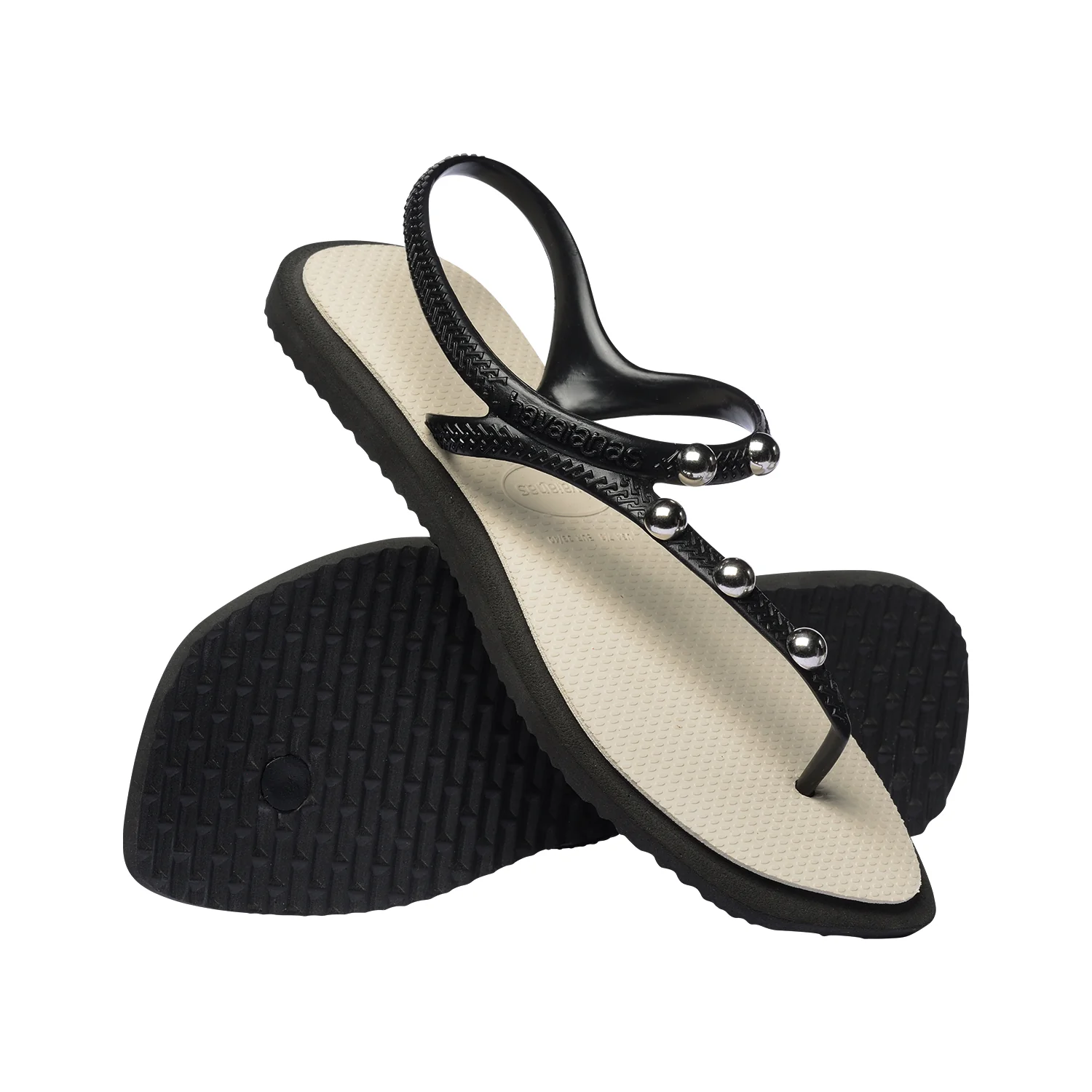 Havaianas Flash Fusion Black/Beige Straw - Image 4
