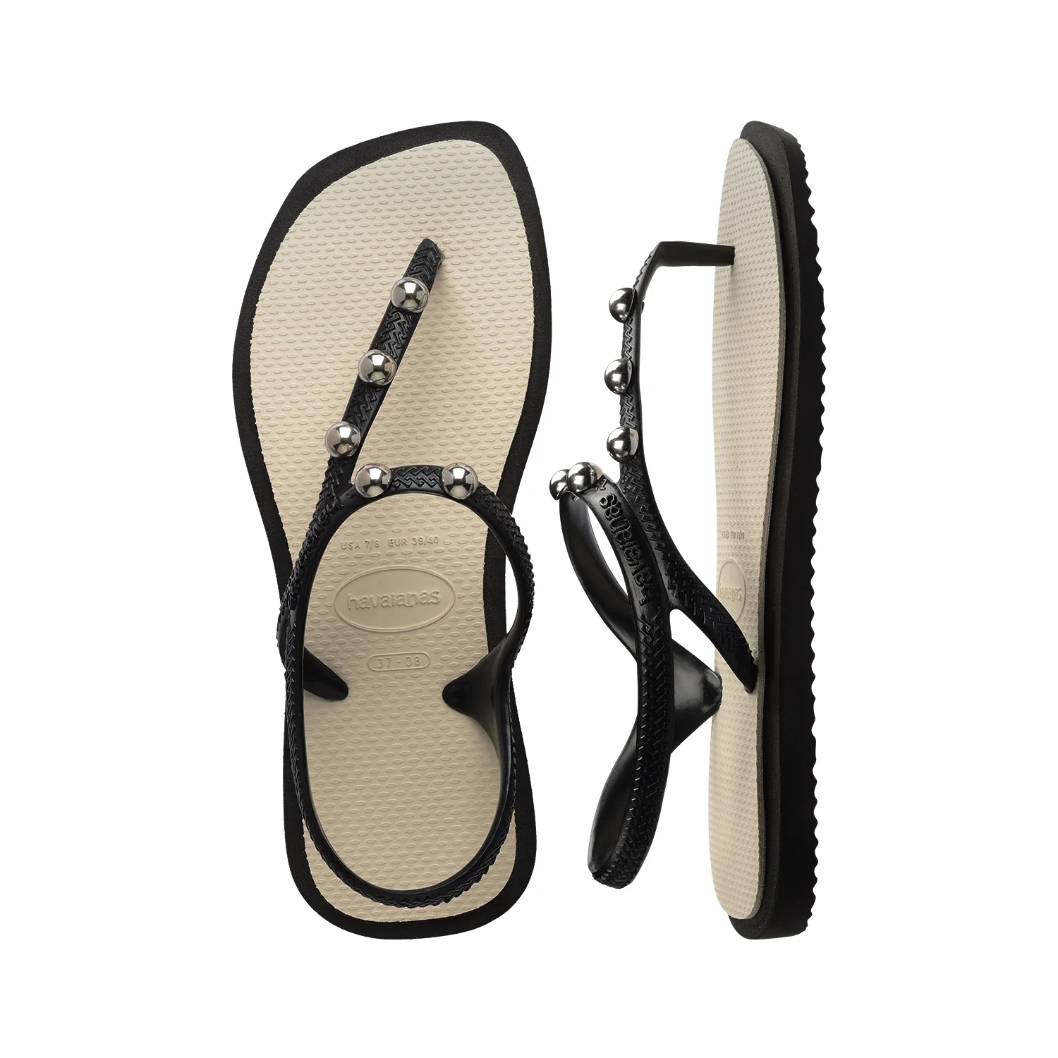 Havaianas Flash Fusion Black/Beige Straw - Image 5
