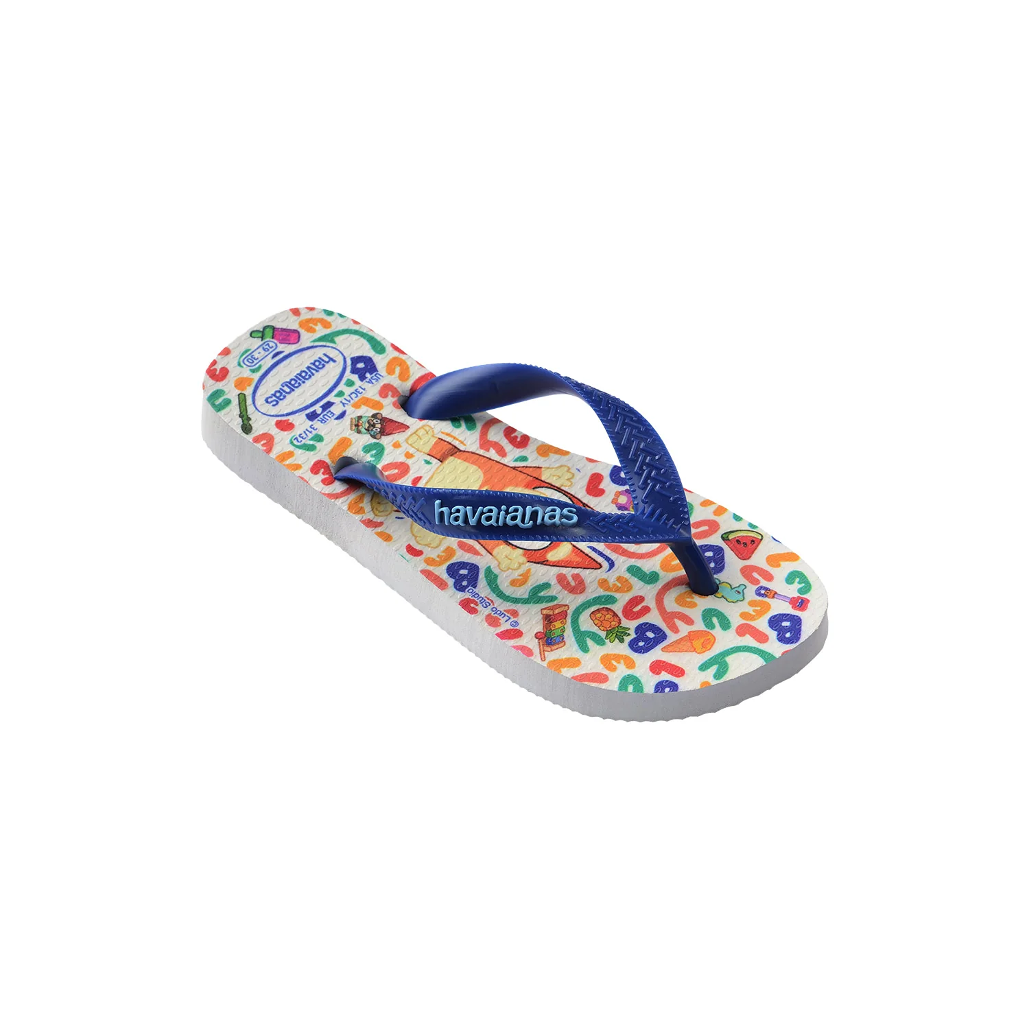 Havaianas Kids Bluey White/Marine Blue - Image 2