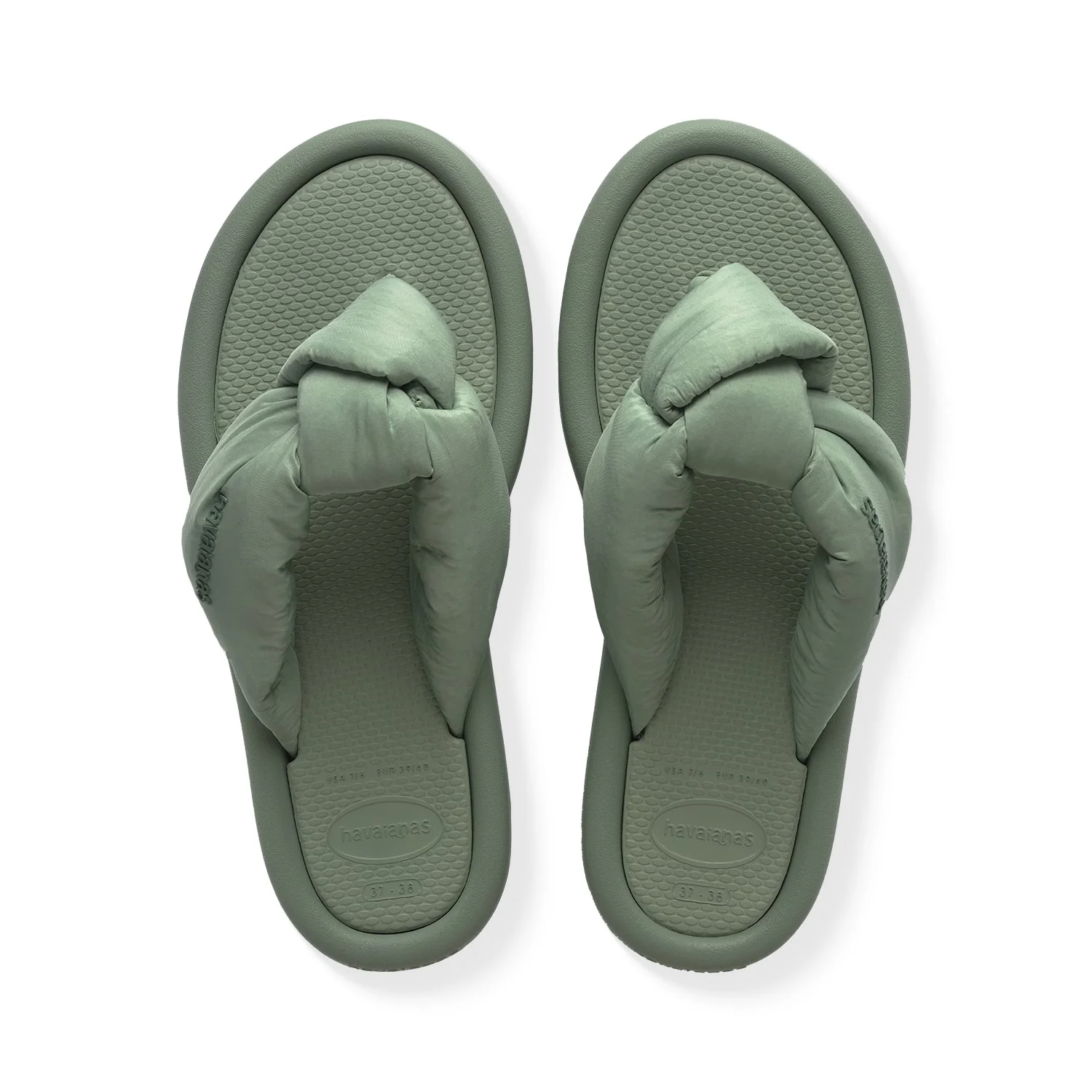 Havaianas Over Puffed Up Smoke Green