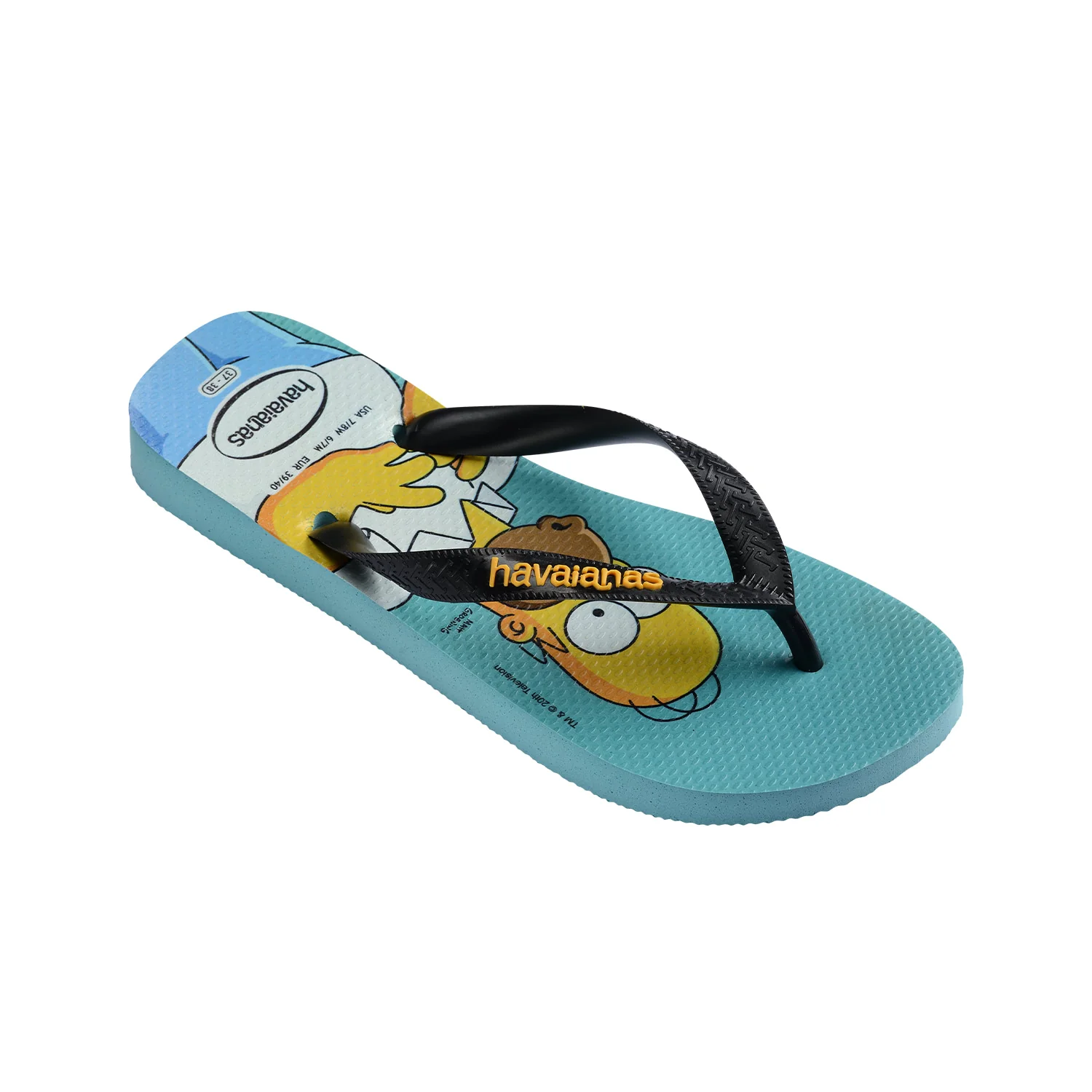 Havaianas Simpsons Traditional Blue/Black - Image 2