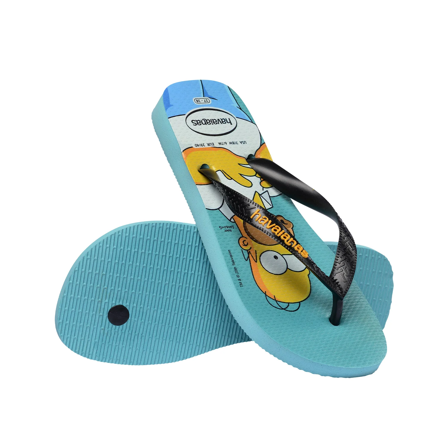 Havaianas Simpsons Traditional Blue/Black - Image 4
