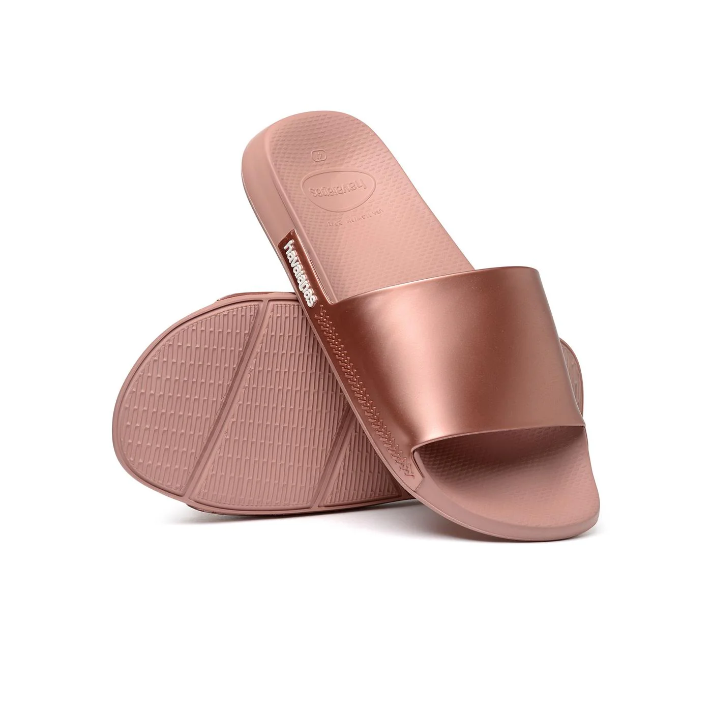 Havaianas Slide Classic Metallic Crocus Rose - Image 2