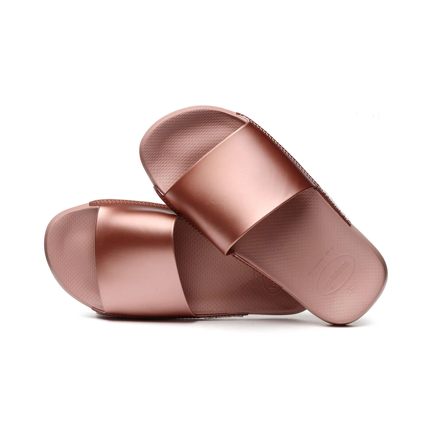 Havaianas Slide Classic Metallic Crocus Rose - Image 3