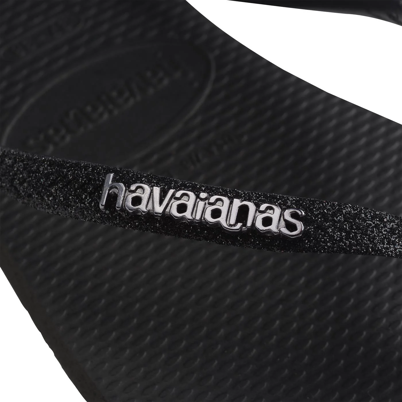 Havaianas Slim Glitter II Black/Black - Image 3