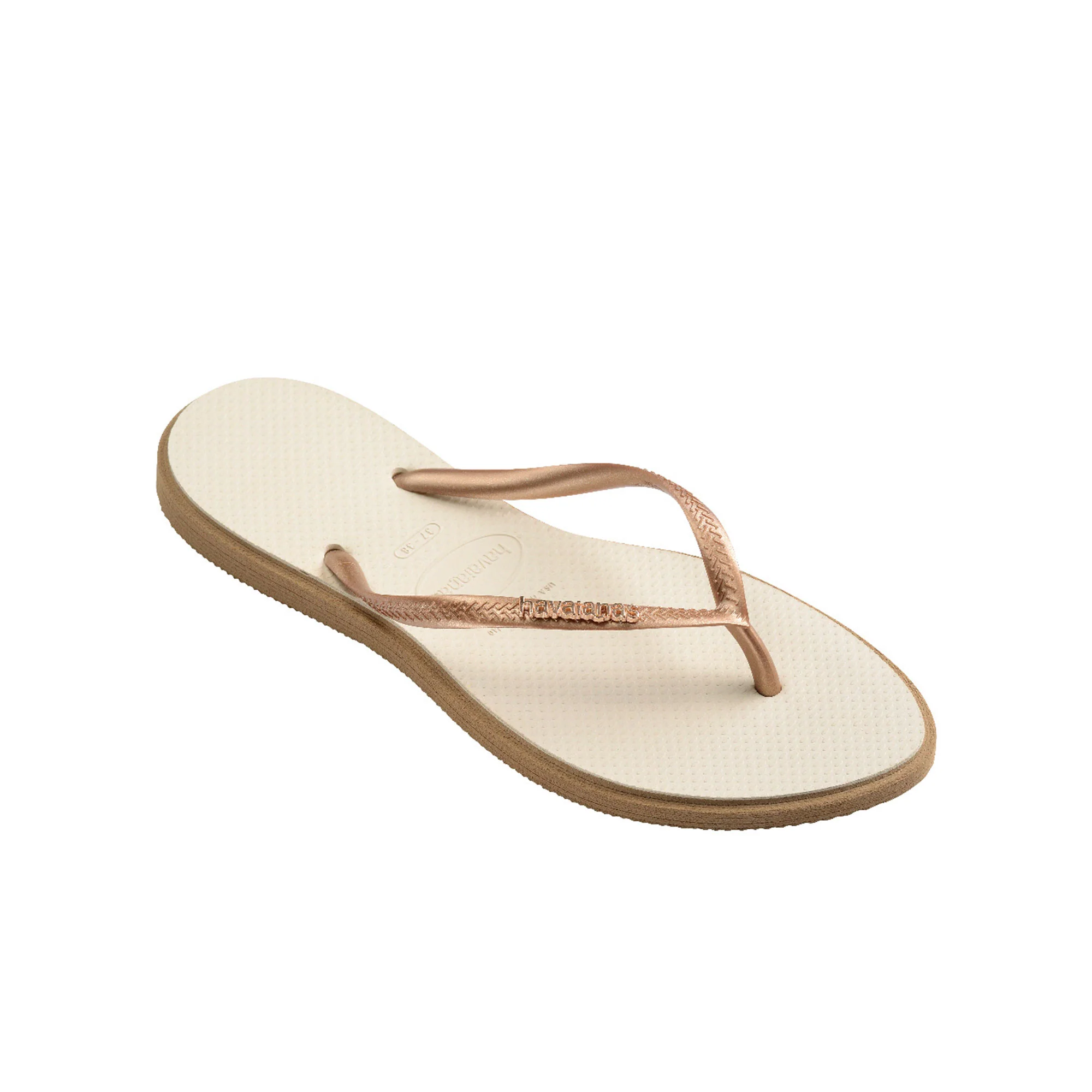 Havaianas Slim Point Rose Gold/Beige - Image 2