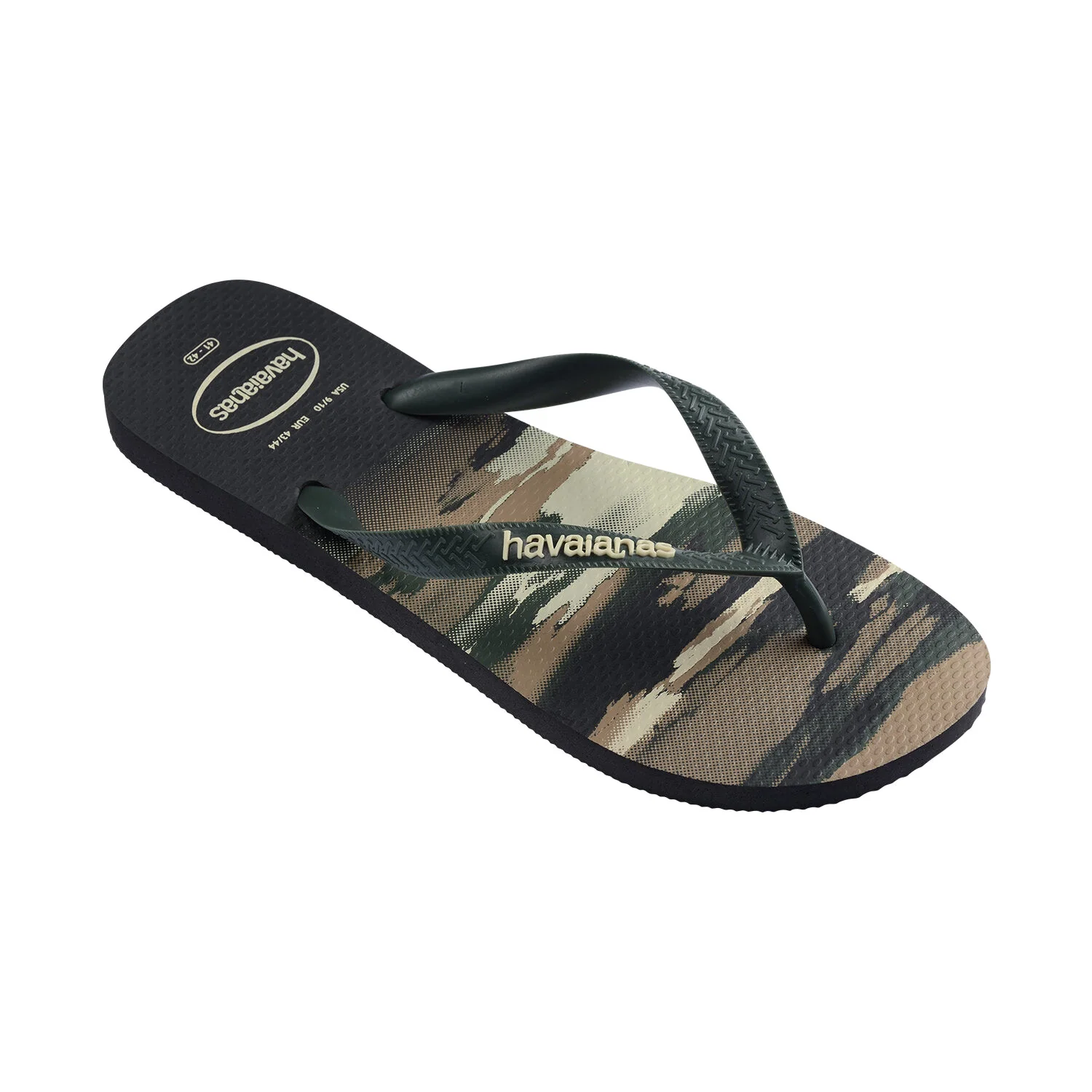 Havaianas Top Camu Black/Olive Green - Image 2