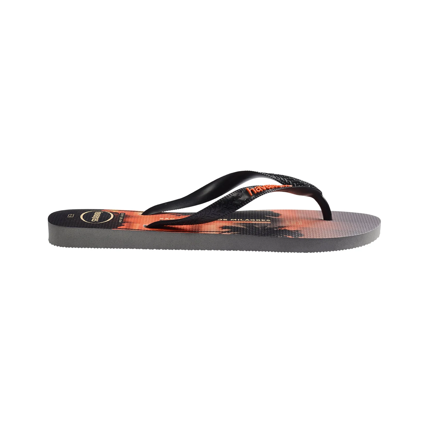Havaianas Top Surfer I Grey Steel/Black/Sunset Orange - Image 3