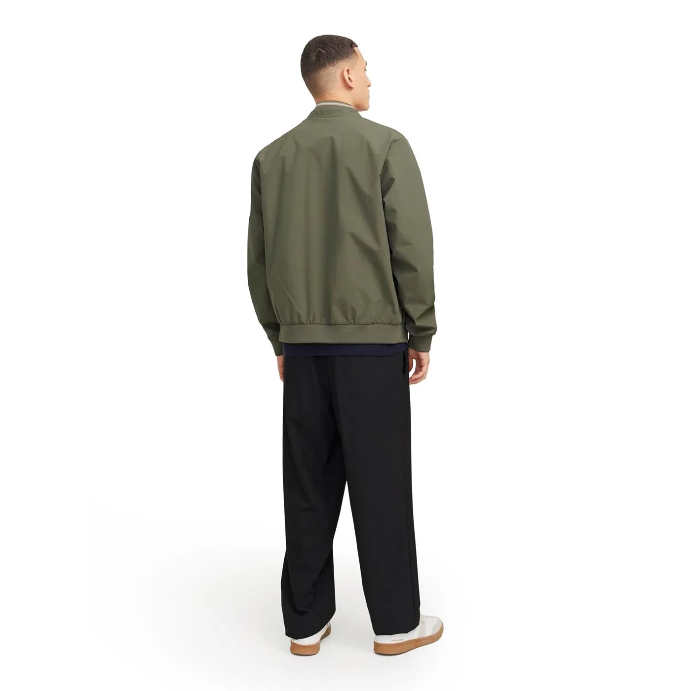 Jack & Jones Brad Bomber Jacket Tea Leaf - Image 2