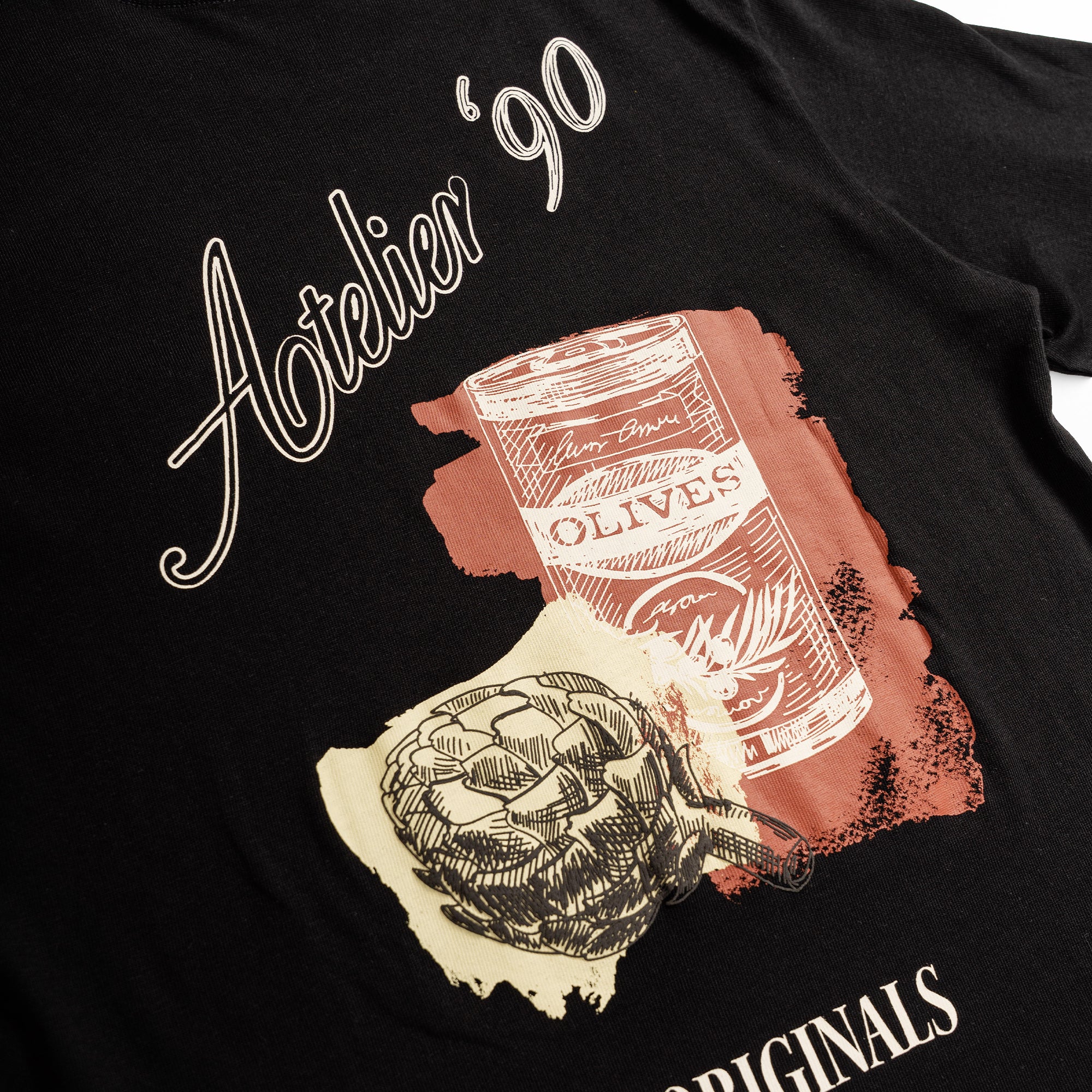 Jack & Jones Hydra Back Sketch Tee SS Black - Image 3