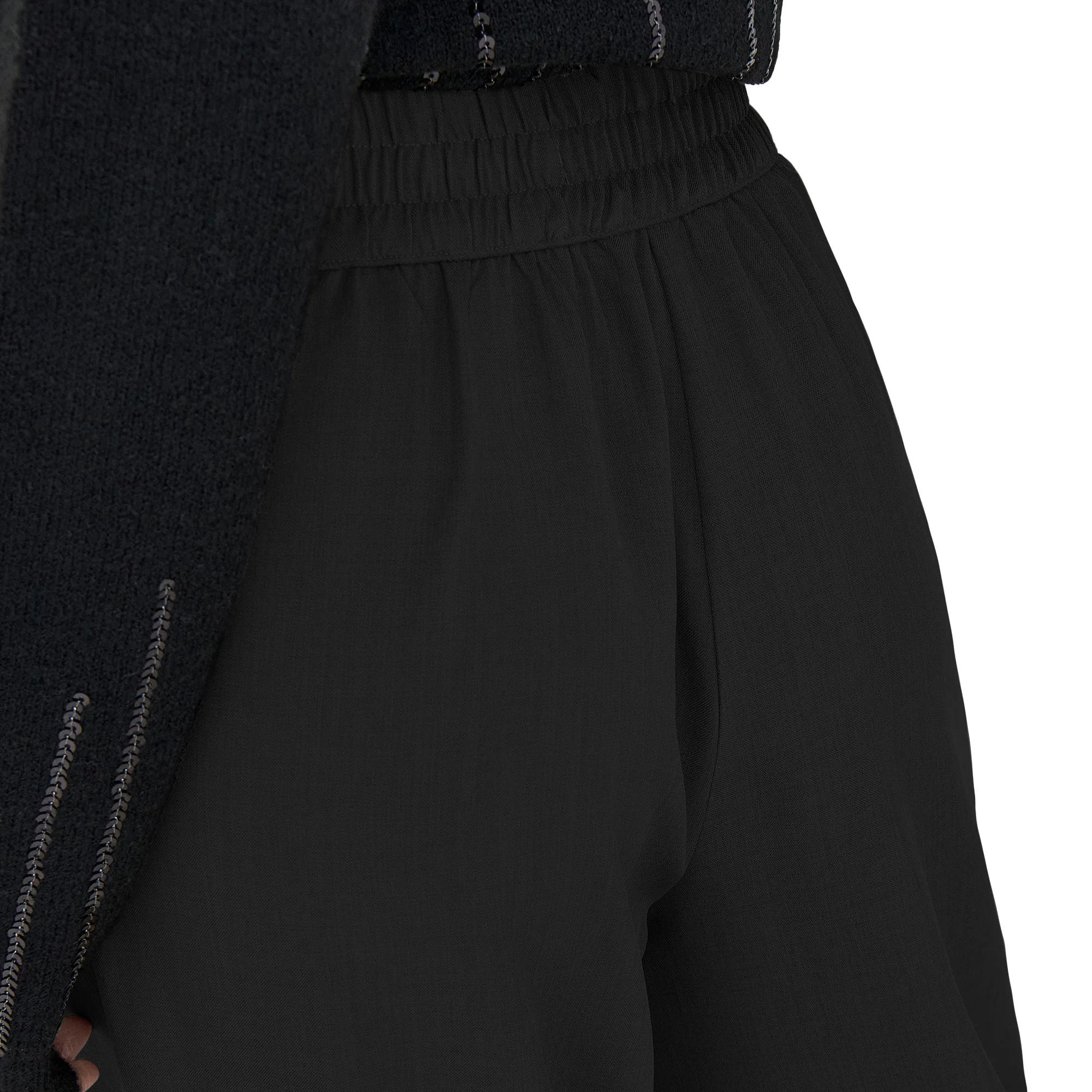 JDY Dora HW Wide Pant Black - Image 3
