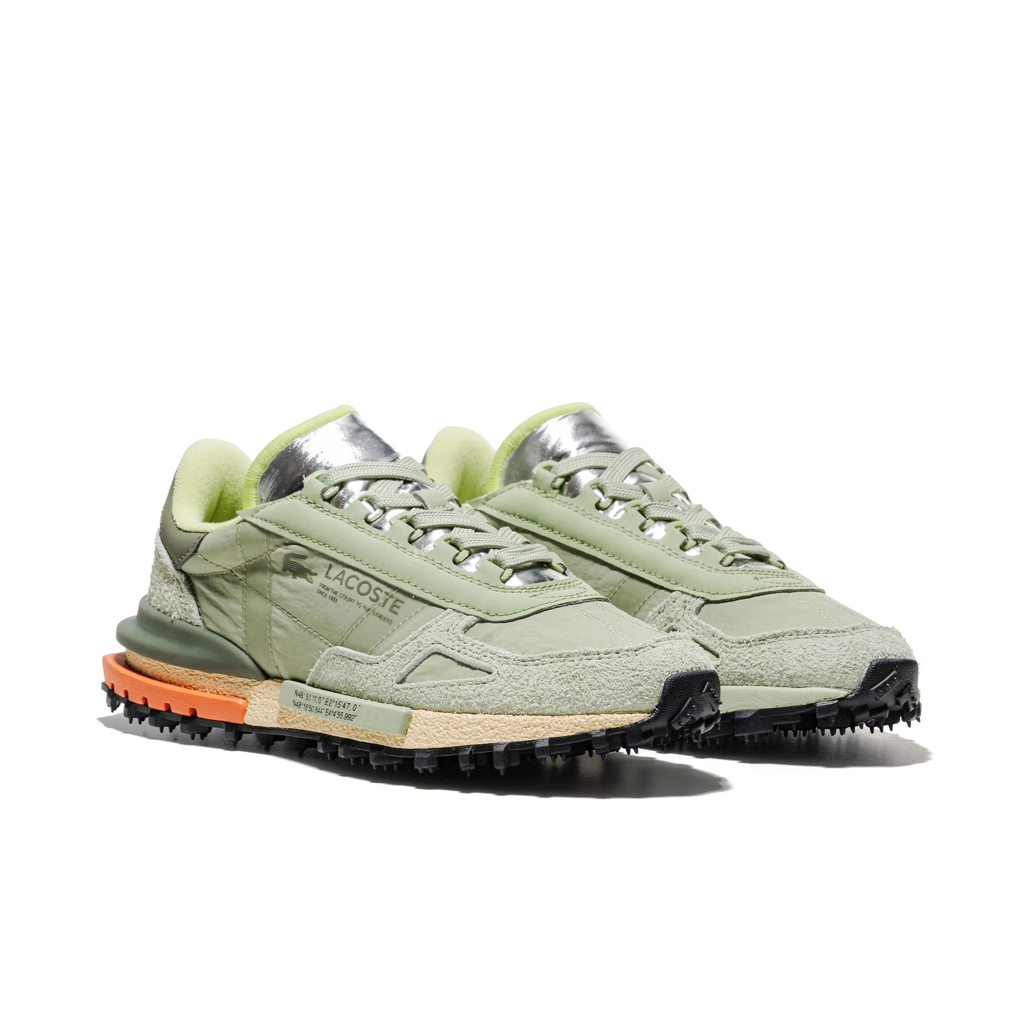 Lacoste Elite Active Light Khaki/Silver - Image 3