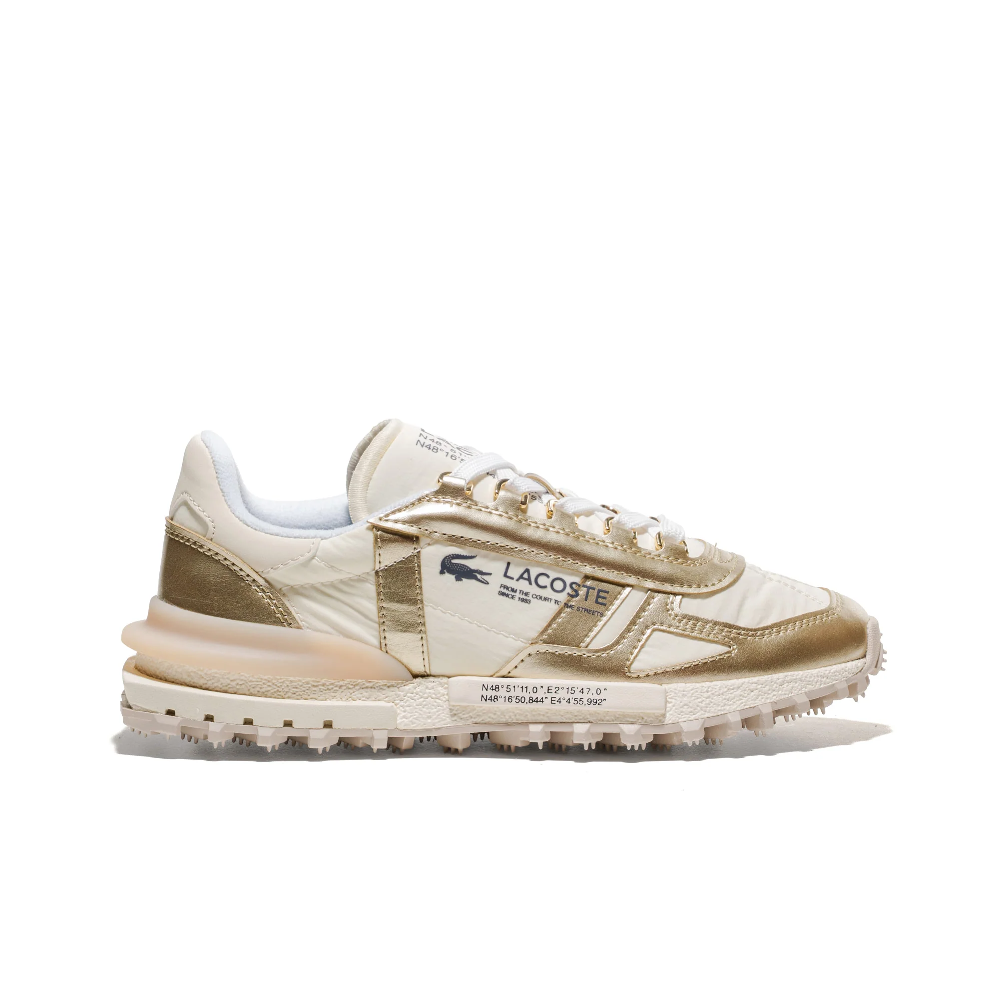 Lacoste Elite Active White/Gold