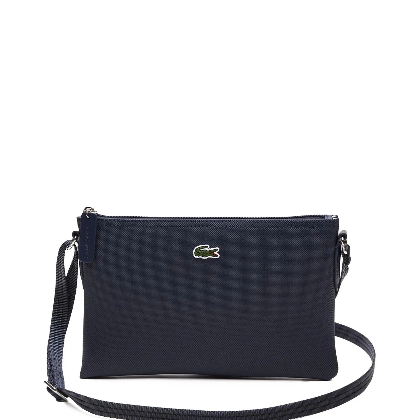 Lacoste L.12.12 Flat Purse W/ Strap Eclipse