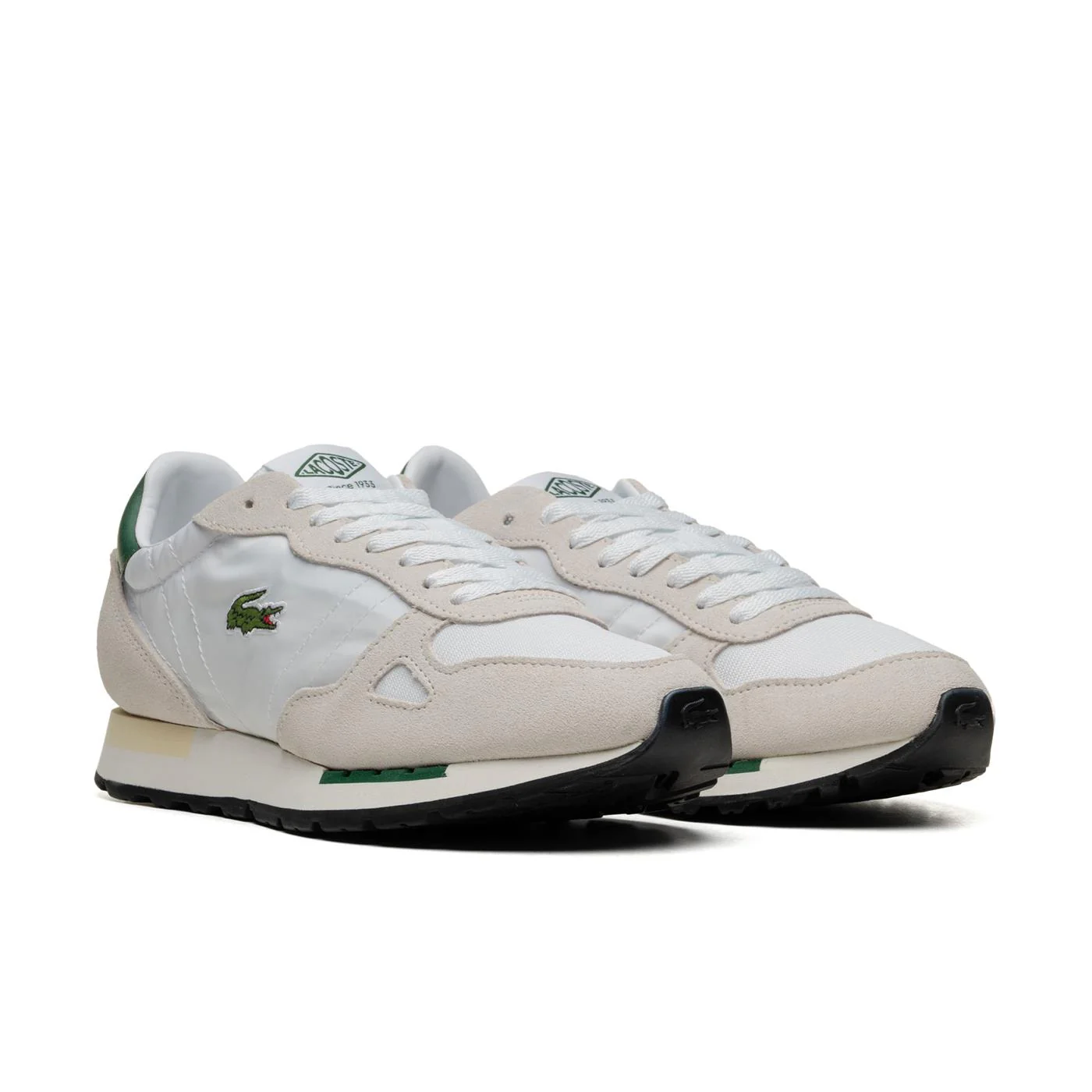 Lacoste Partner 70s White/Dark Green - Image 3
