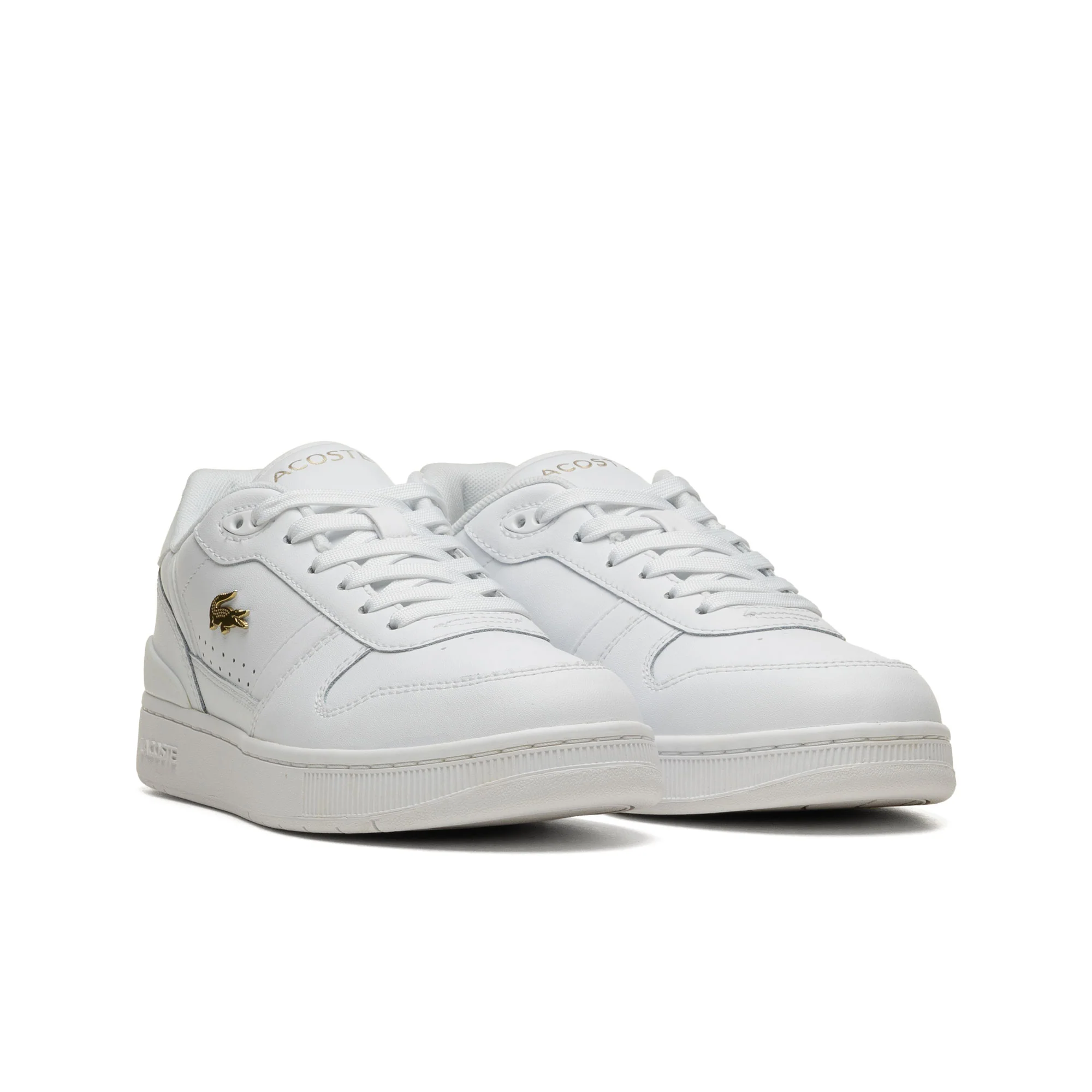 Lacoste T-Clip Set White/Gold - Image 3