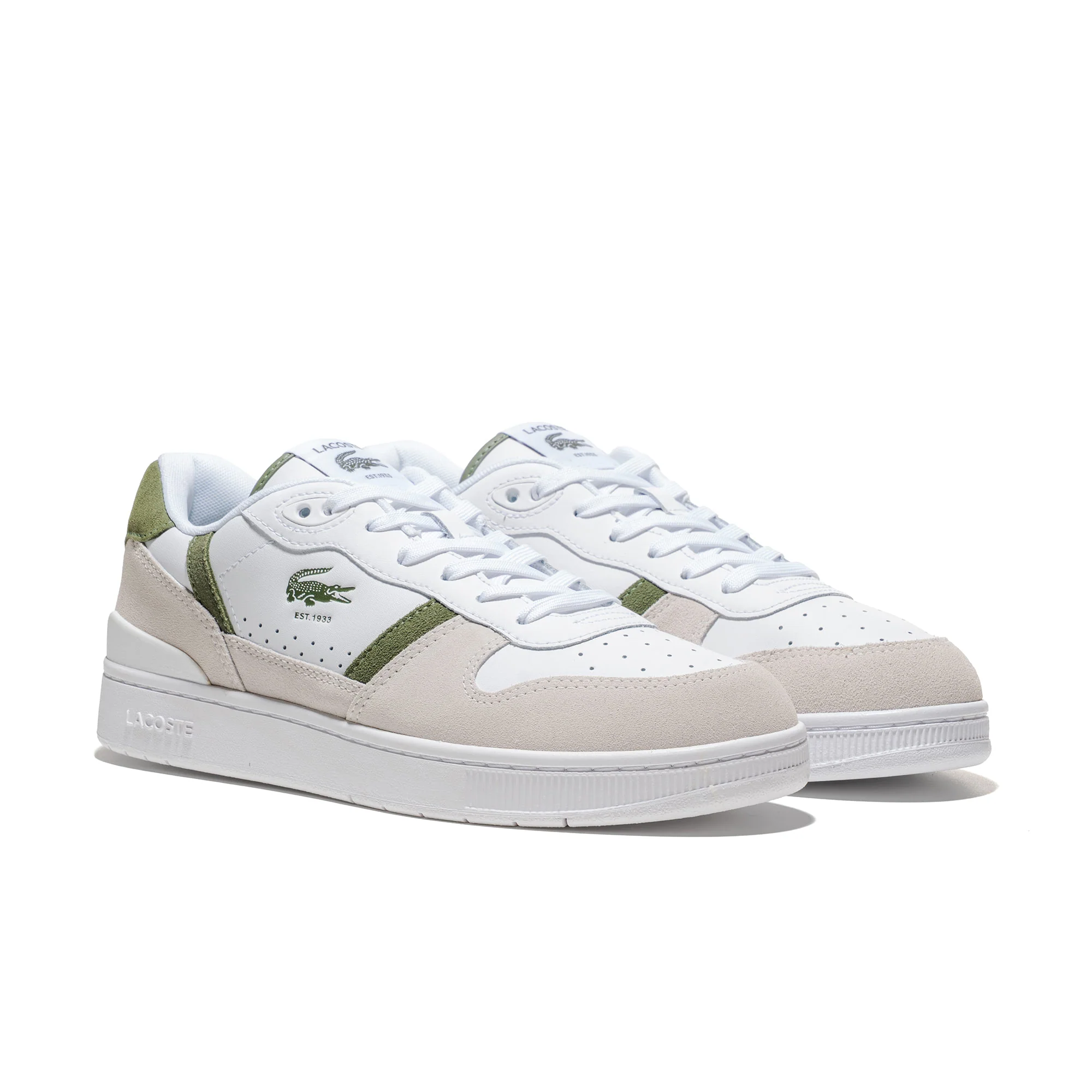 Lacoste T-Clip Set White/Khaki - Image 3