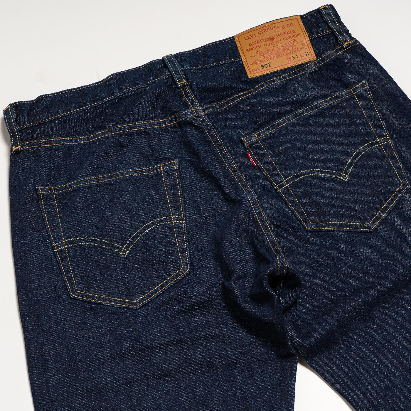 Levis 501 Original Pant Onewash - Image 6