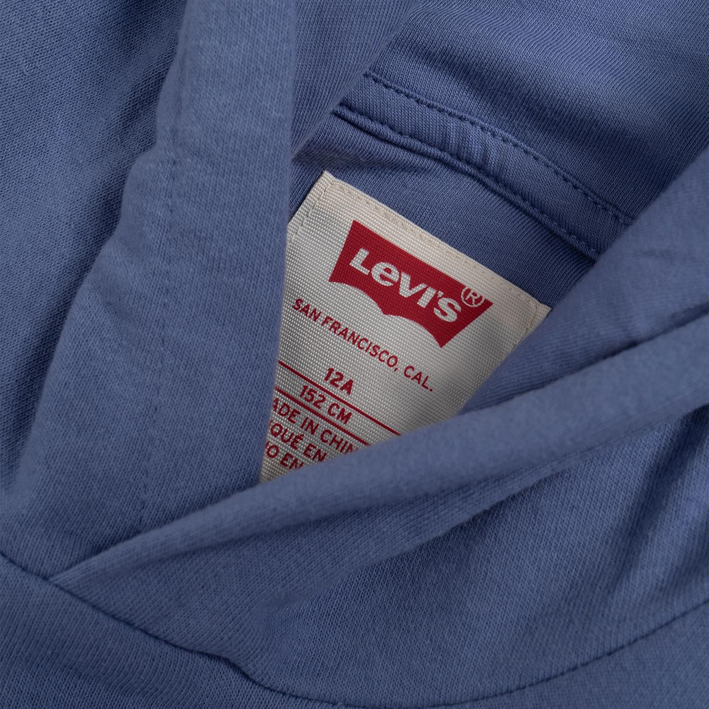 Levis Batwing Pullover Hoodie Colony Blue - Image 2