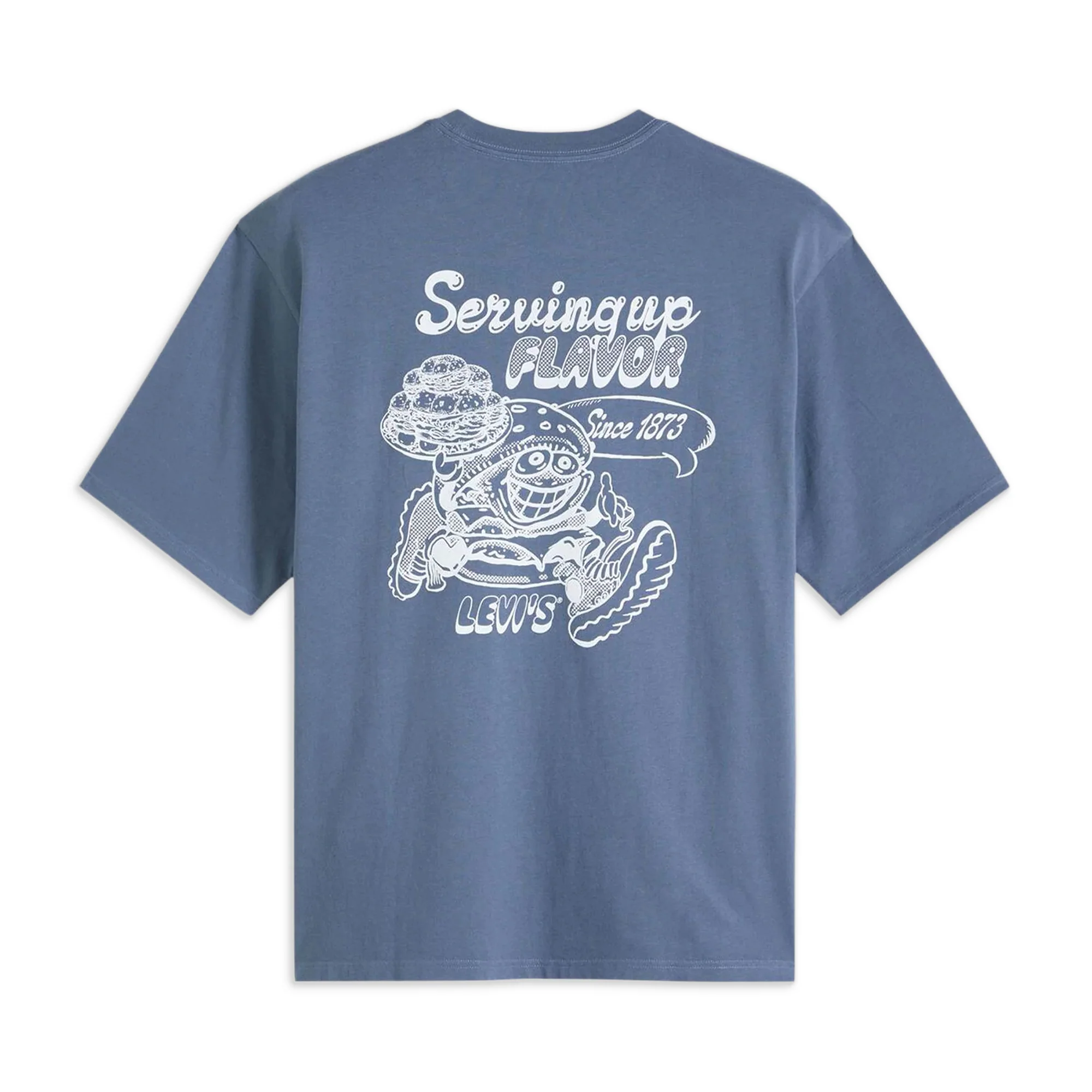 Levis LSE Half Sleeve Graphic Pocket Tee Flavor Vtg Indigo - Image 4