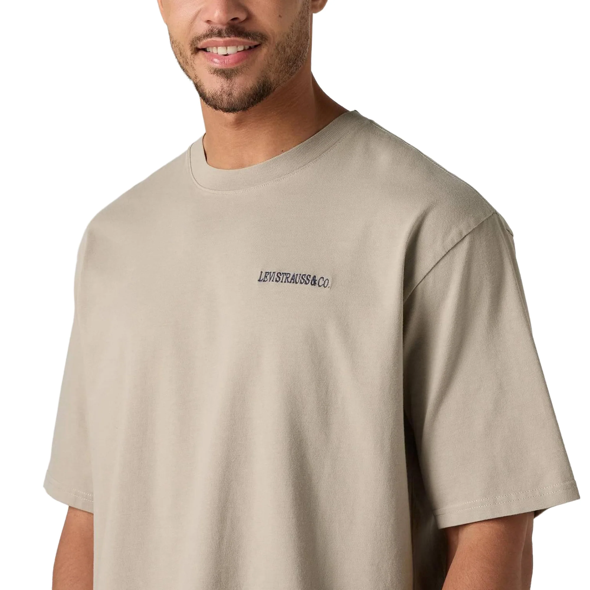 Levis LSE Half Sleeve Tee Comfort Foods Vintage Khaki - Image 3