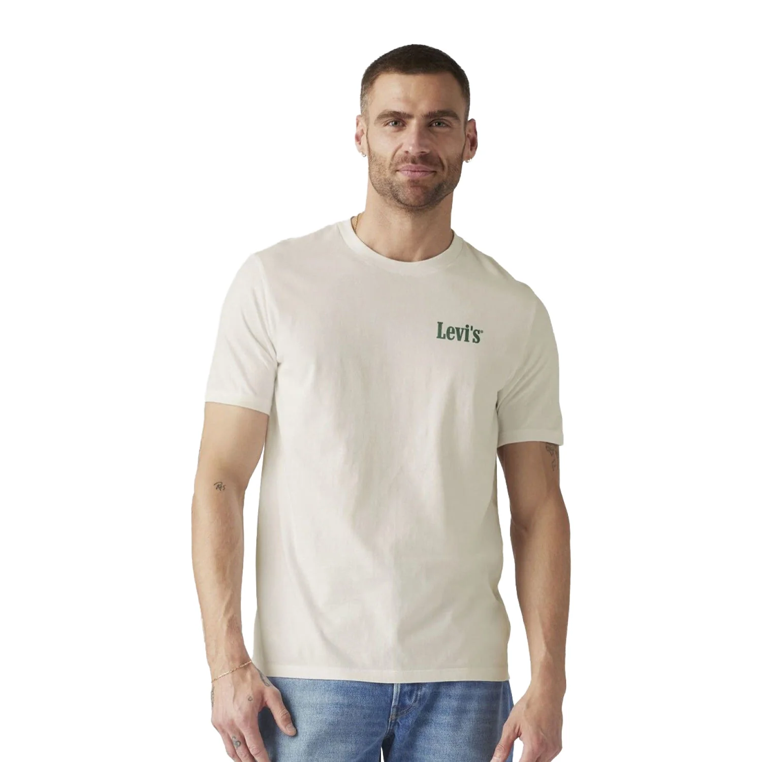 Levis LSE SS Relaxed Fit Tee LS Fresh Egret - Image 2
