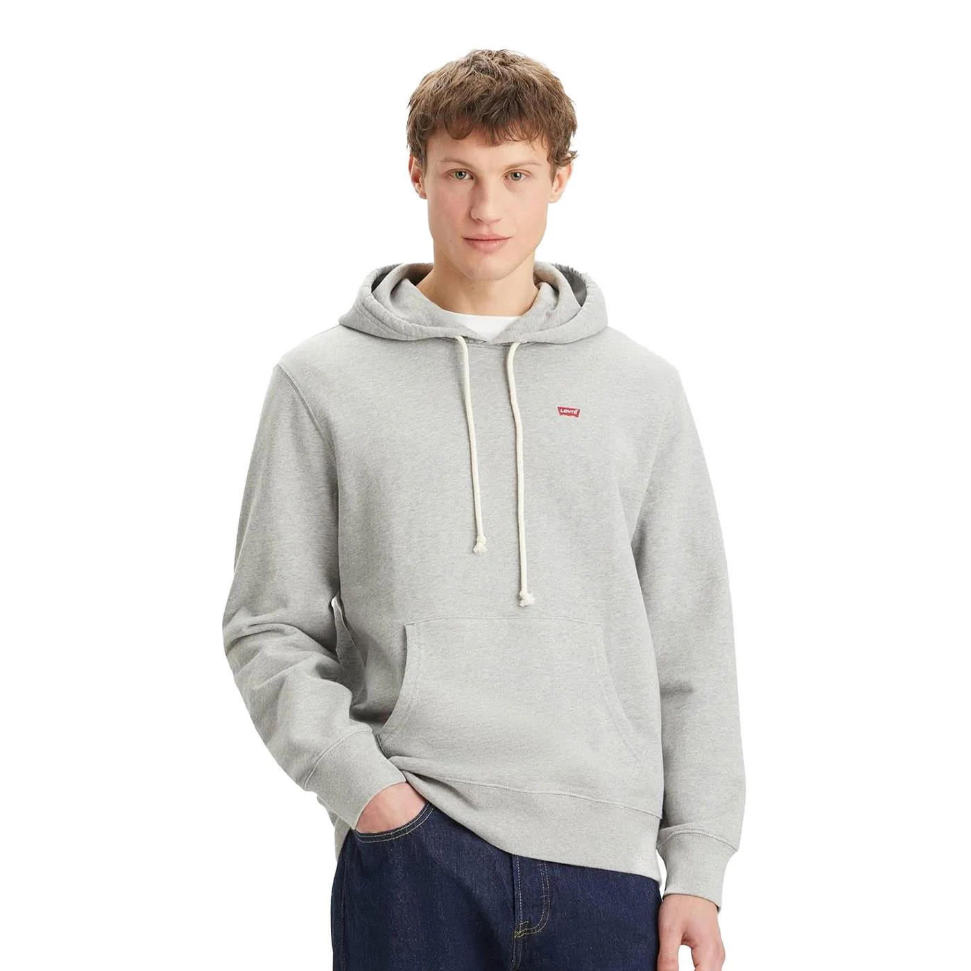 Levis The Original HM Hoodie Mid Tone Grey Heather