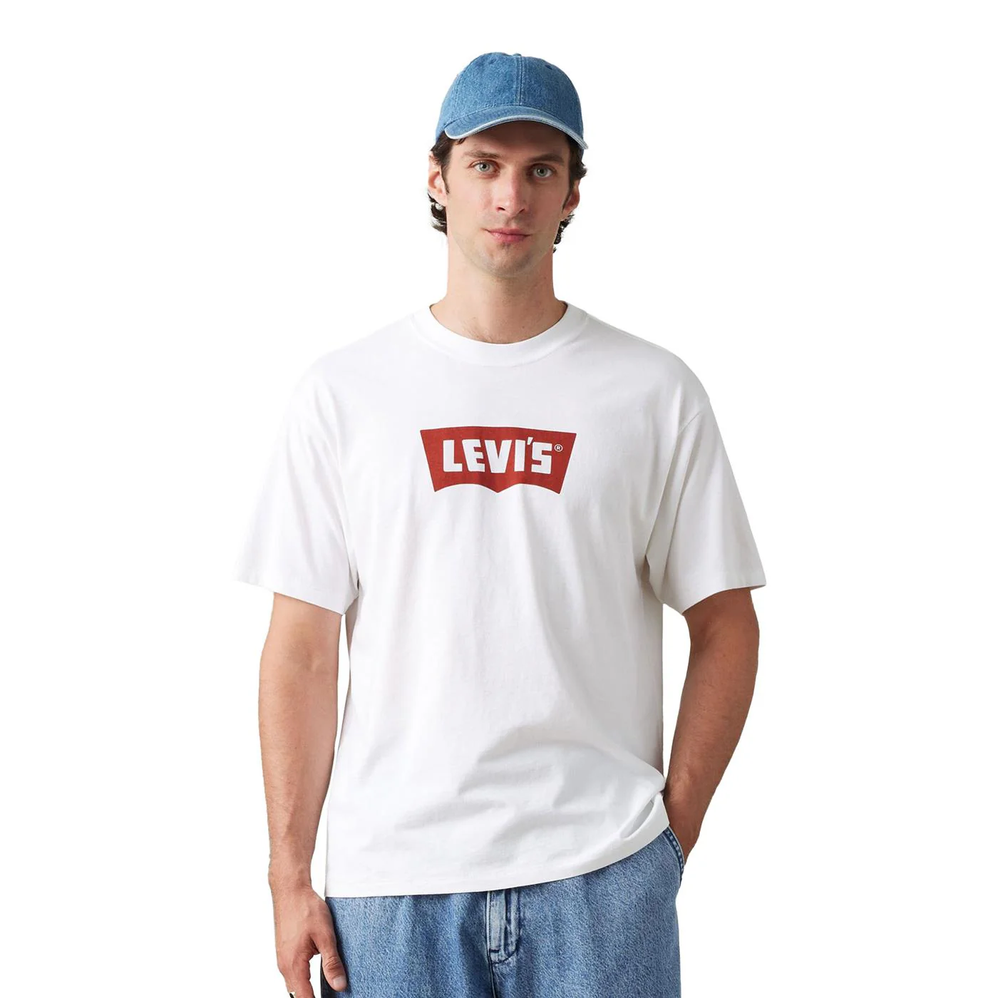 Levis Vintage BW Graphic Tee White/Vintage Chili Oil BW