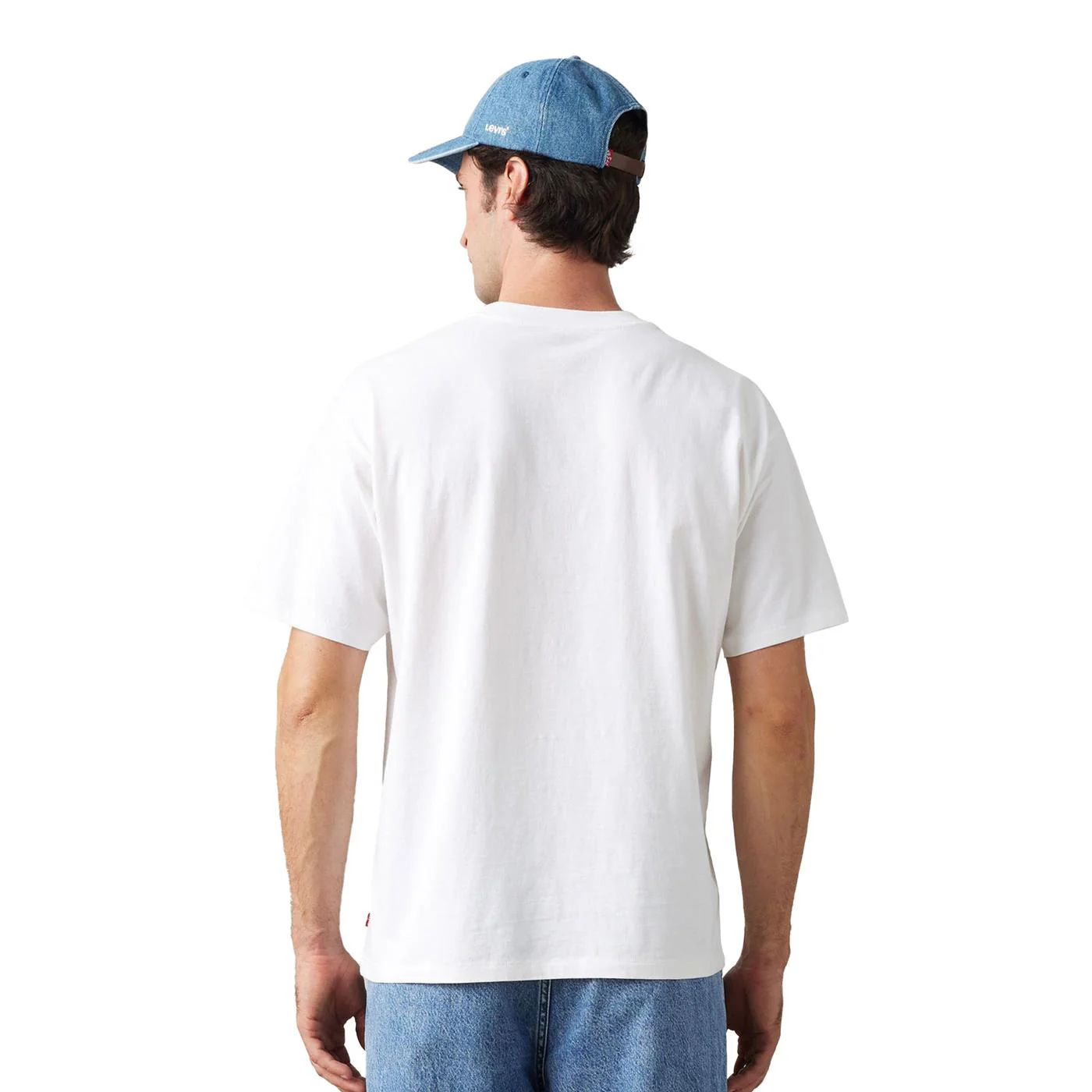 Levis Vintage BW Graphic Tee White/Vintage Chili Oil BW - Image 2