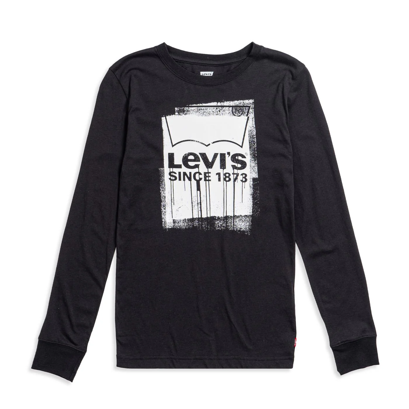 Levis Wet Paint L/S Tee Black