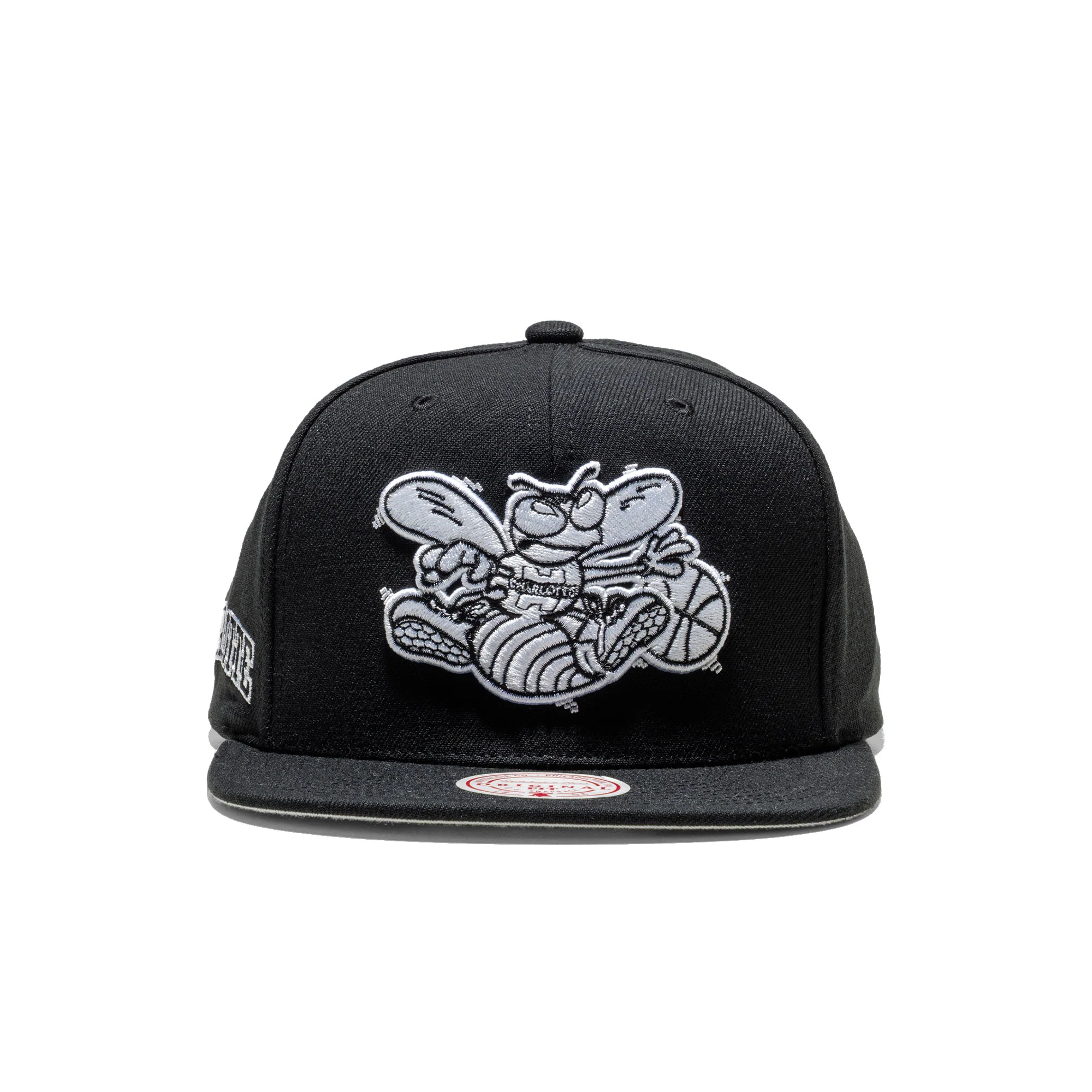 Mitchell & Ness Evergreen Black/White Snapback Hornets