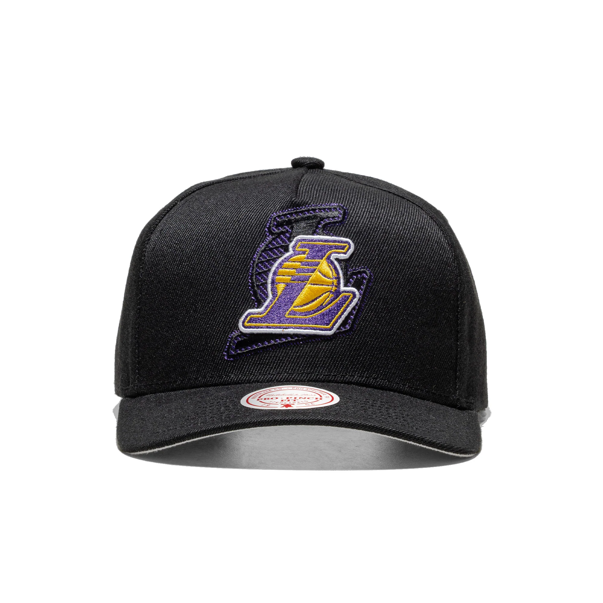Mitchell & Ness Tilted Pro Snapback LA Lakers Black