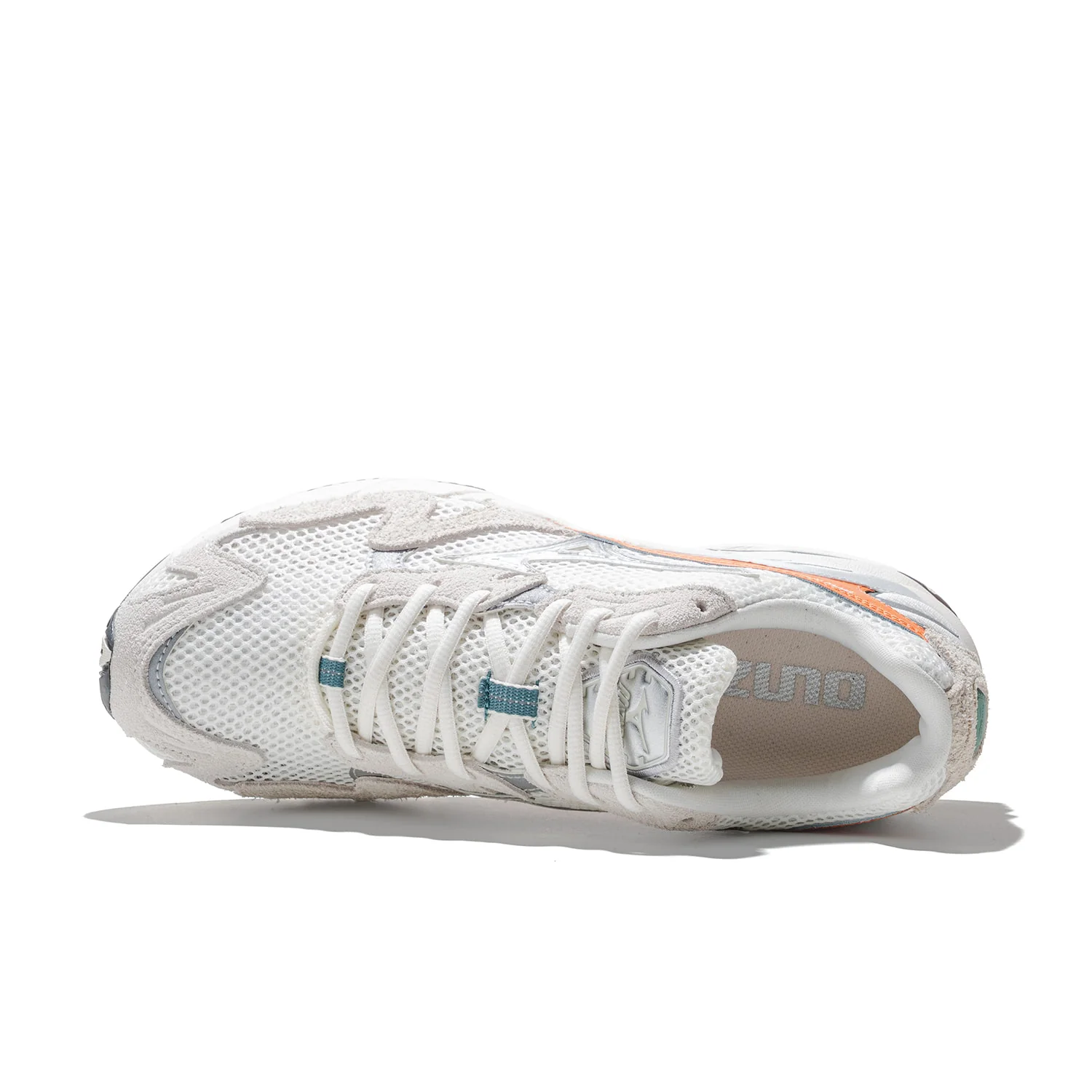 Mizuno Wave Rider 10 Snow White/Dawn Blue/Sun Baked - Image 5