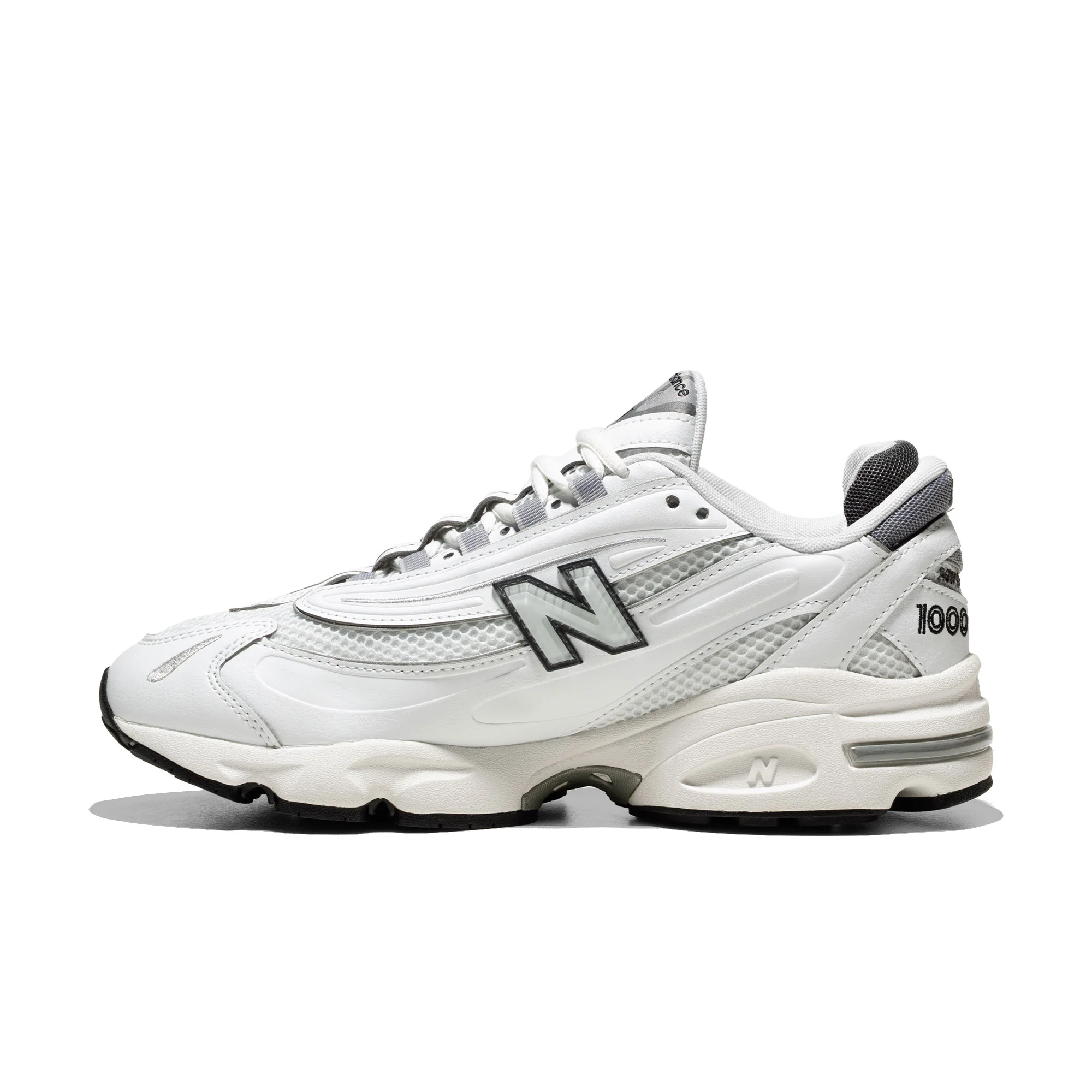 New Balance 1000 White/Grey Matter/Slate Grey - Image 3