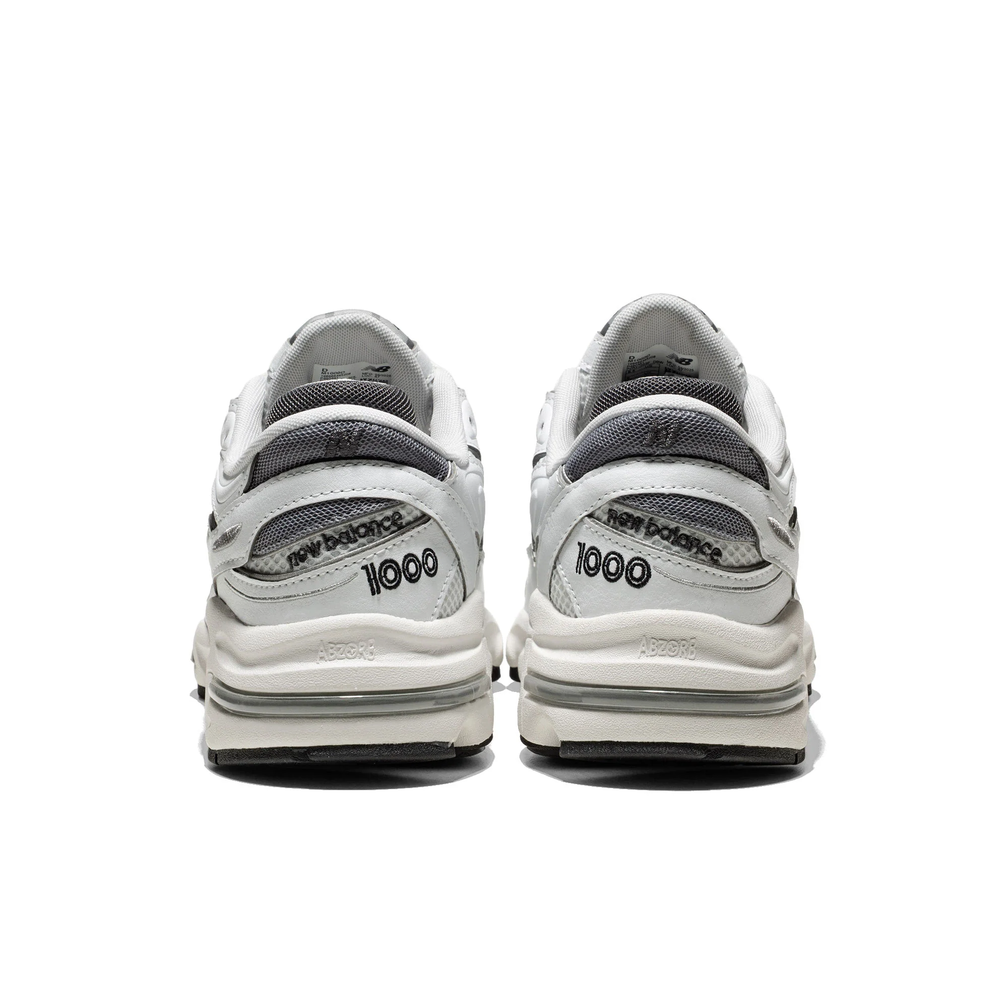 New Balance 1000 White/Grey Matter/Slate Grey - Image 4