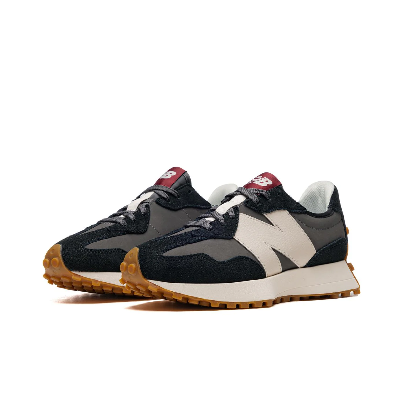 New Balance 327 Black/Moonbeam - Image 3