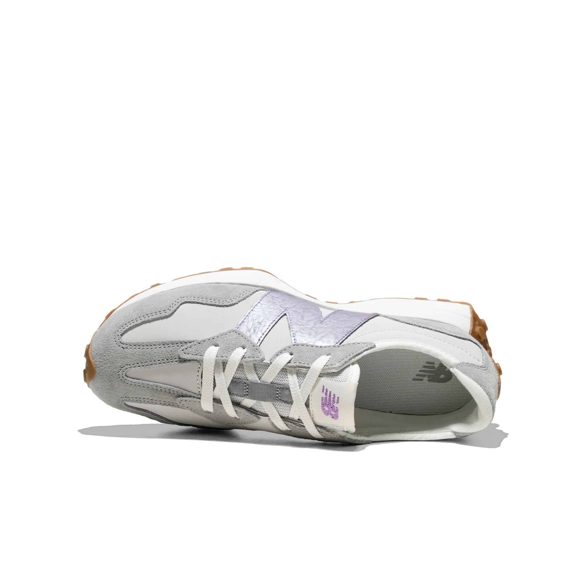 New Balance 327 Grey Matter/Candied Violet - Image 5