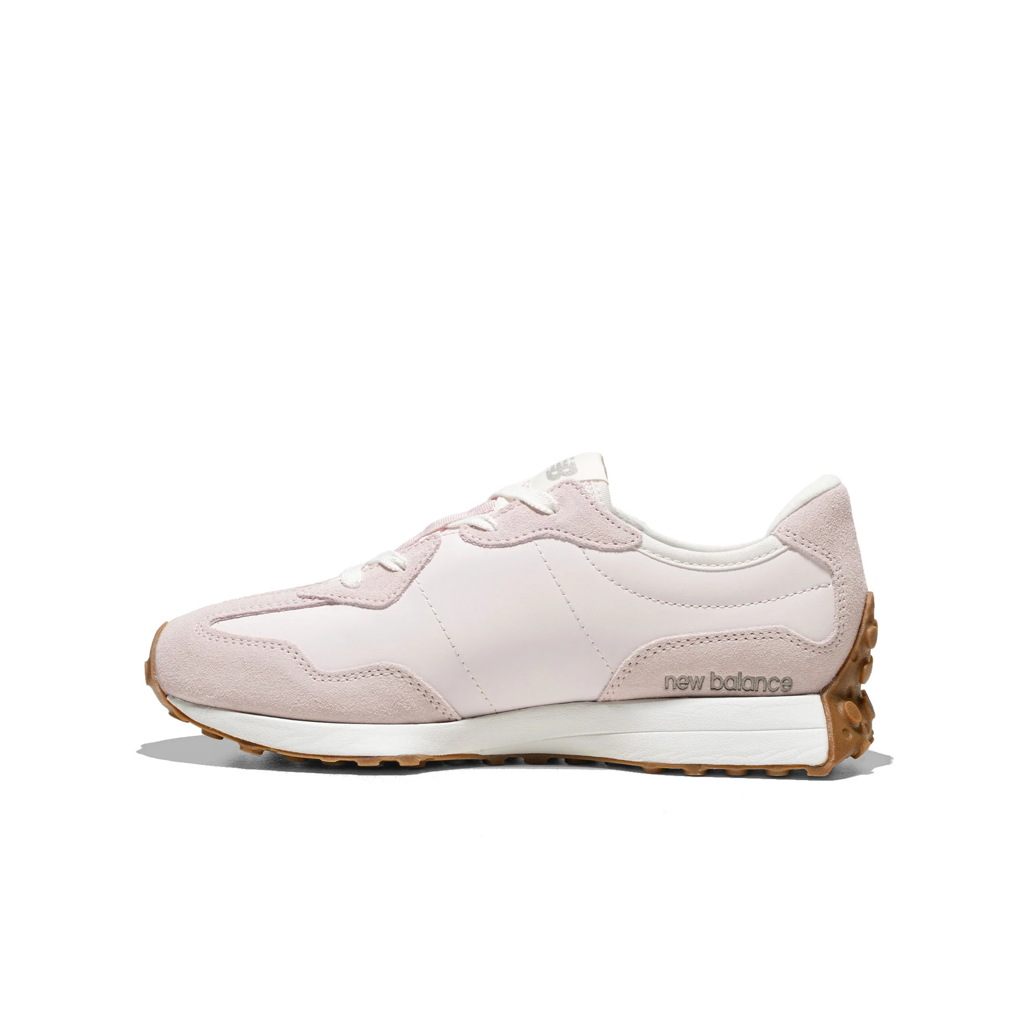 New Balance 327 Pink Salt/Dark Silver Metallic - Image 3