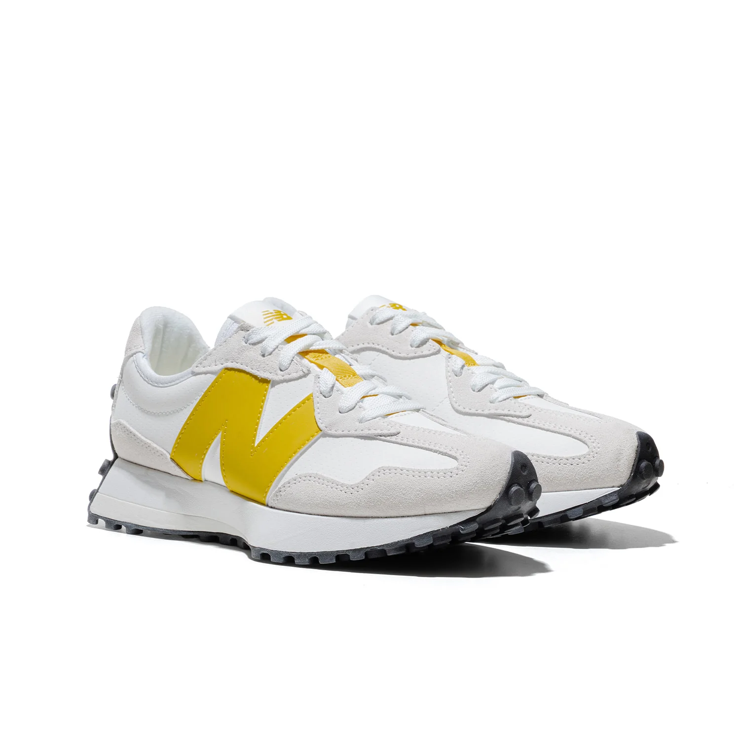 New Balance 327 White/Yellow - Image 3