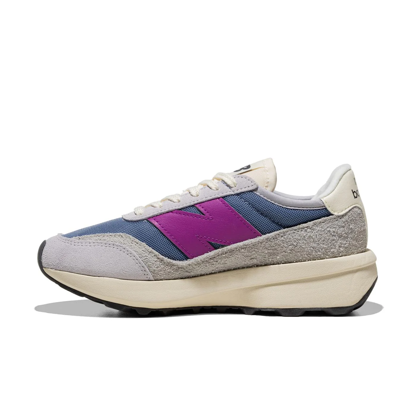 New Balance 370 Pearl Grey/Passion Fruit - Image 3
