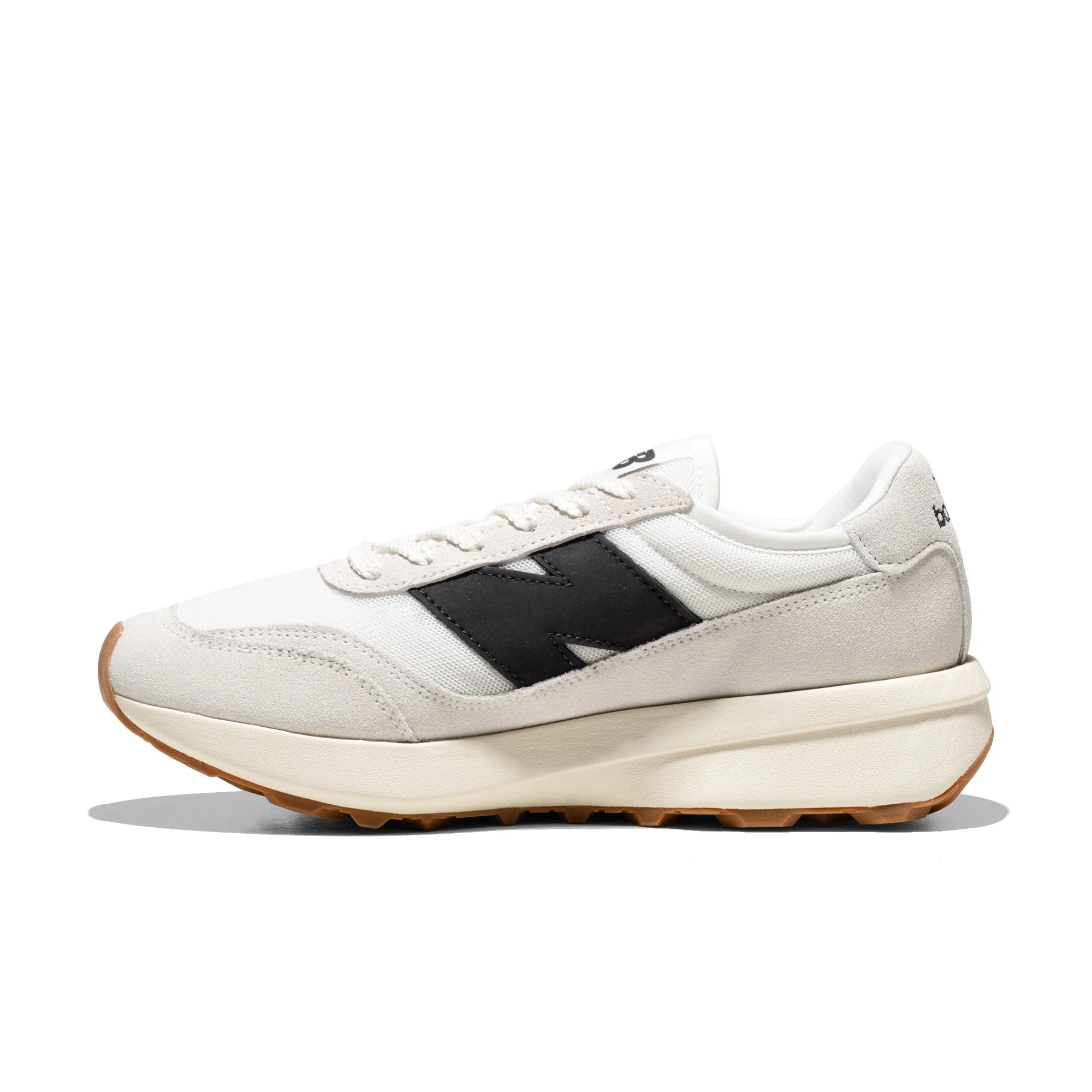 New Balance 370 Sea Salt/Black Cement - Image 3