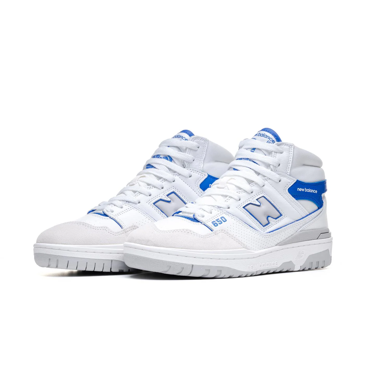 New Balance 650 White/Marine Blue - Image 3