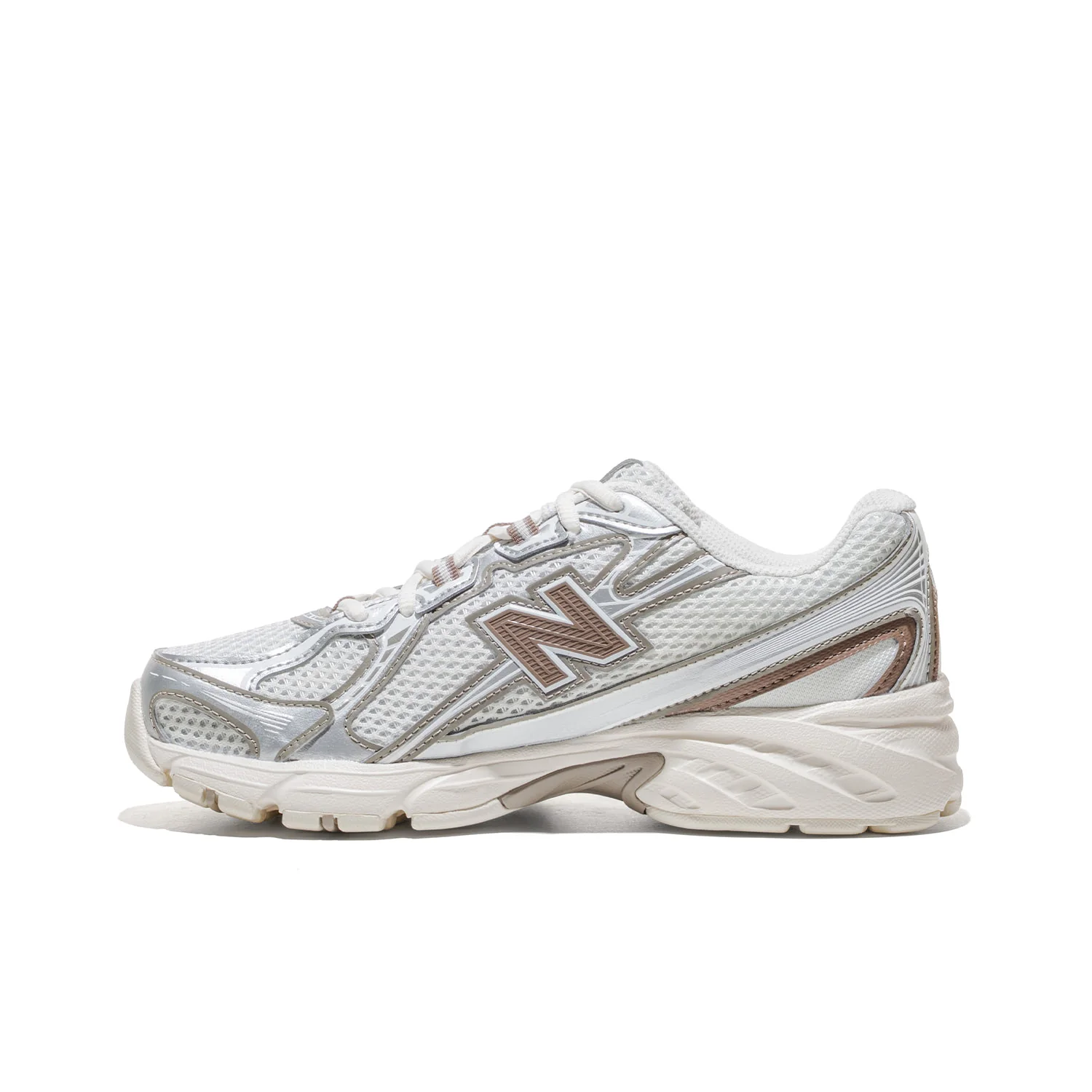 New Balance 740 Sea Salt/Arid Stone/Silver Metallic - Image 2