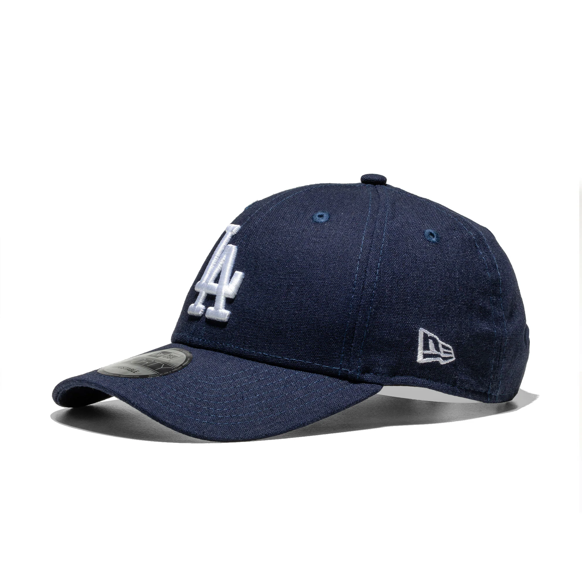 New Era Linen 9Forty La Dodgers Navy/White - Image 2