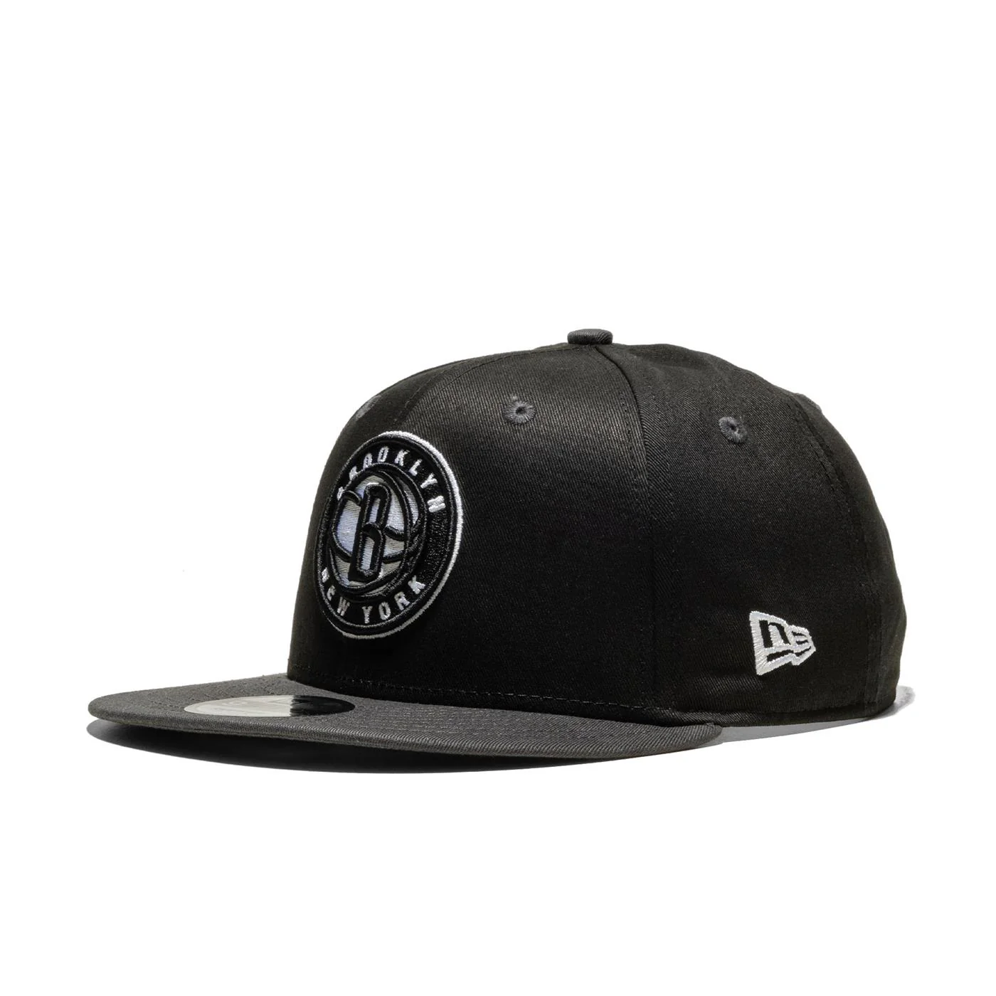 New Era Team Colour NBA 9Fifty Brooklyn Nets Black/Gray - Image 2