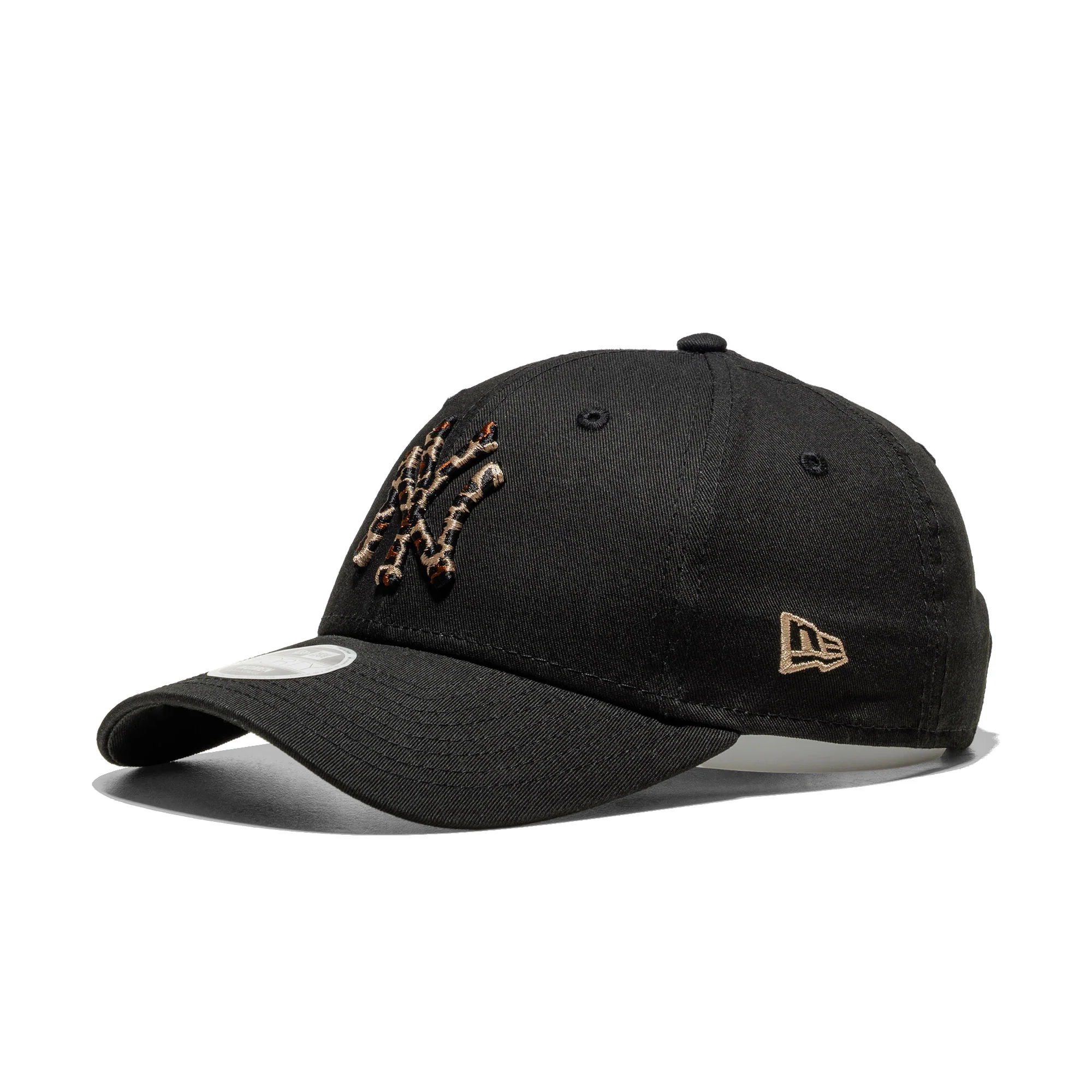 New Era Wmns Leopard Infill 9Forty NY Yankees Black - Image 2