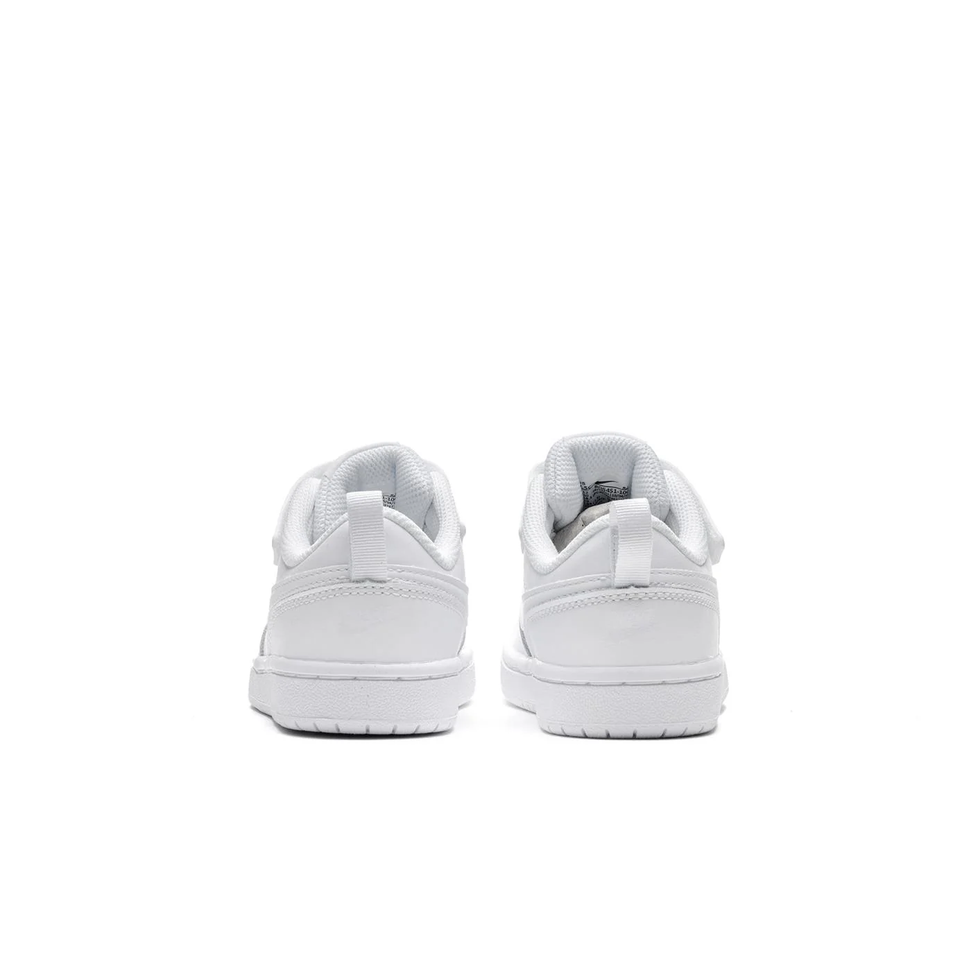 Nike Court Borough Low 2 (PS) White/White-White - Image 4